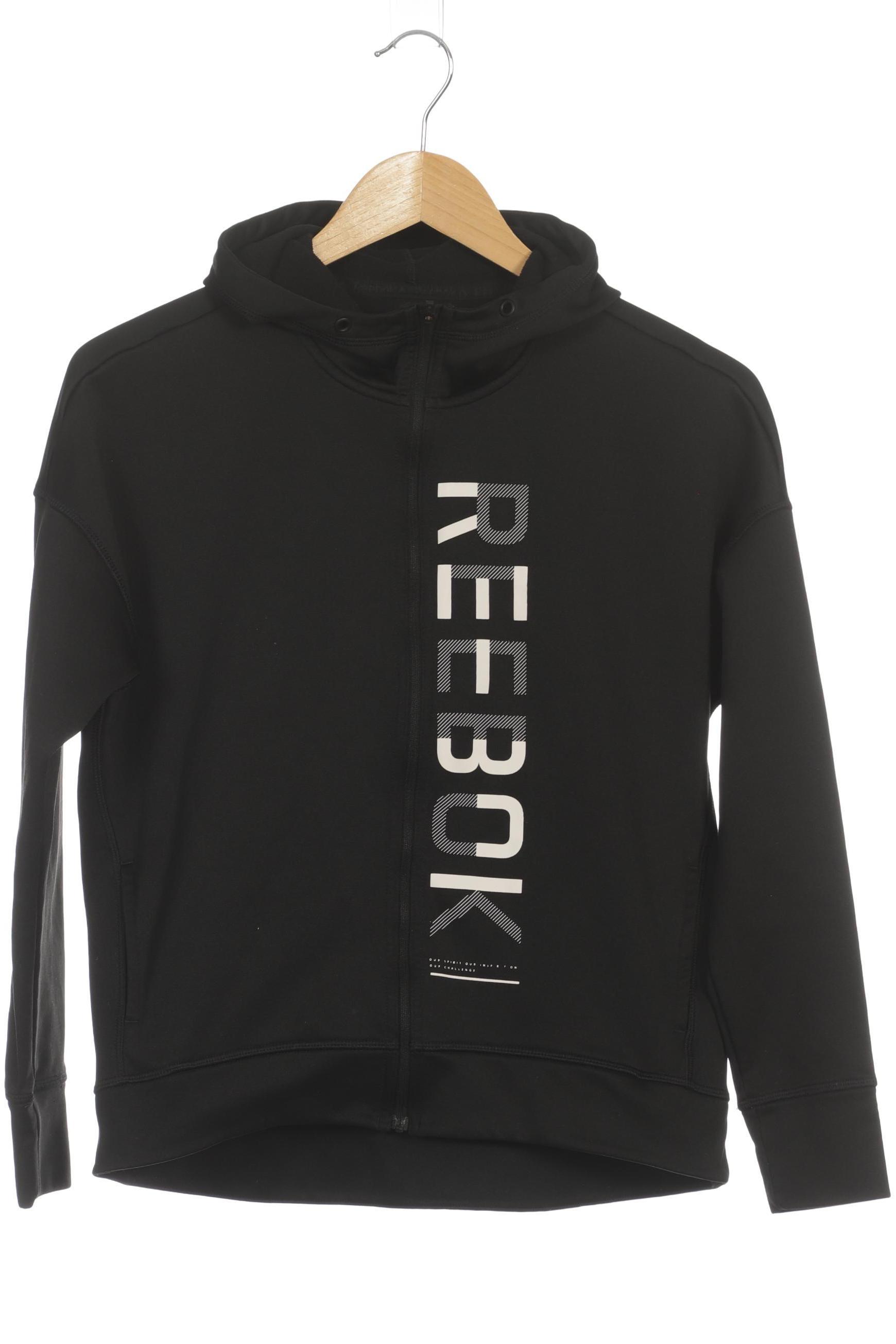 

Reebok Damen Kapuzenpullover, schwarz, Gr.