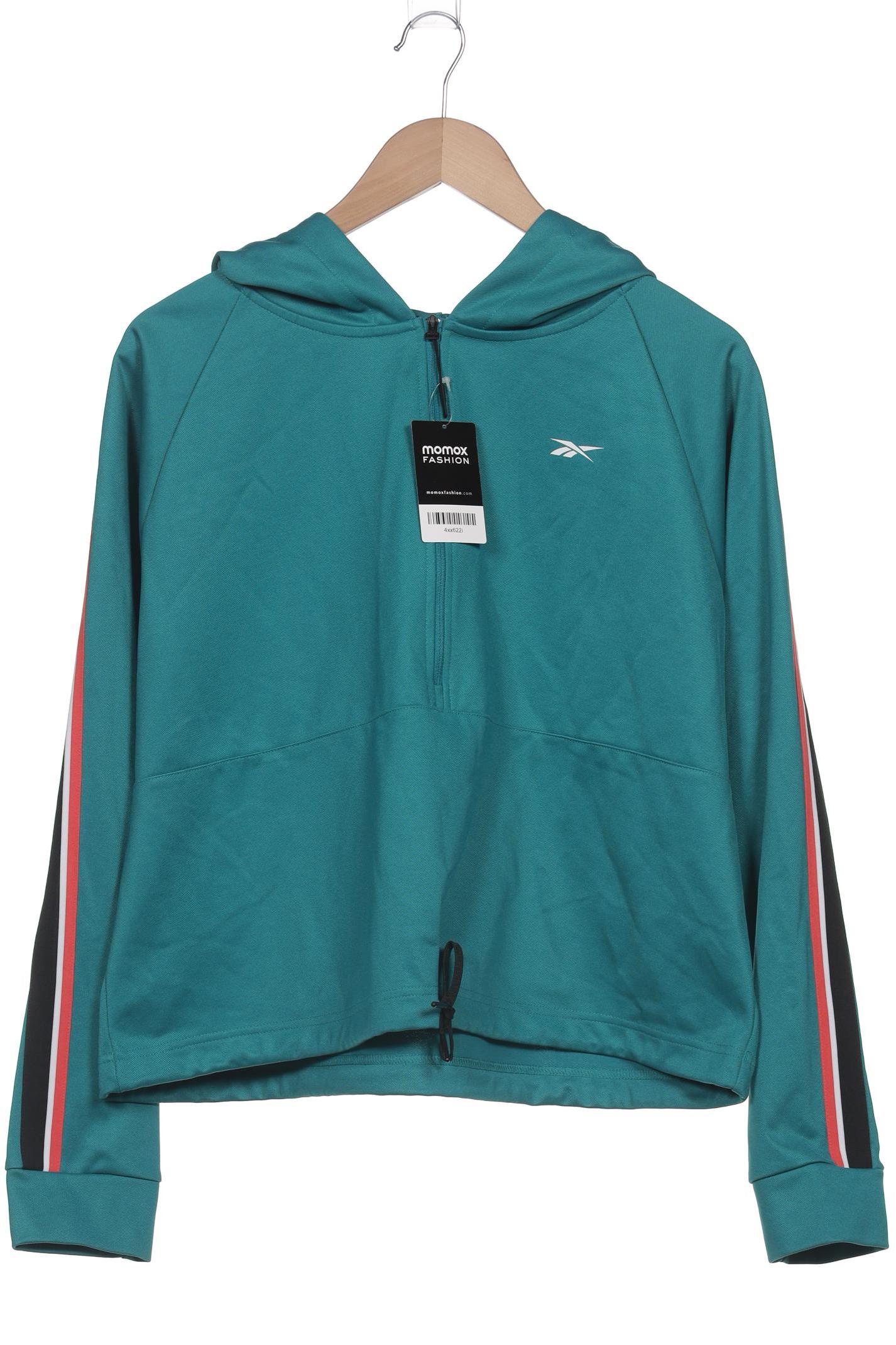 

Reebok Damen Kapuzenpullover, türkis, Gr. 48