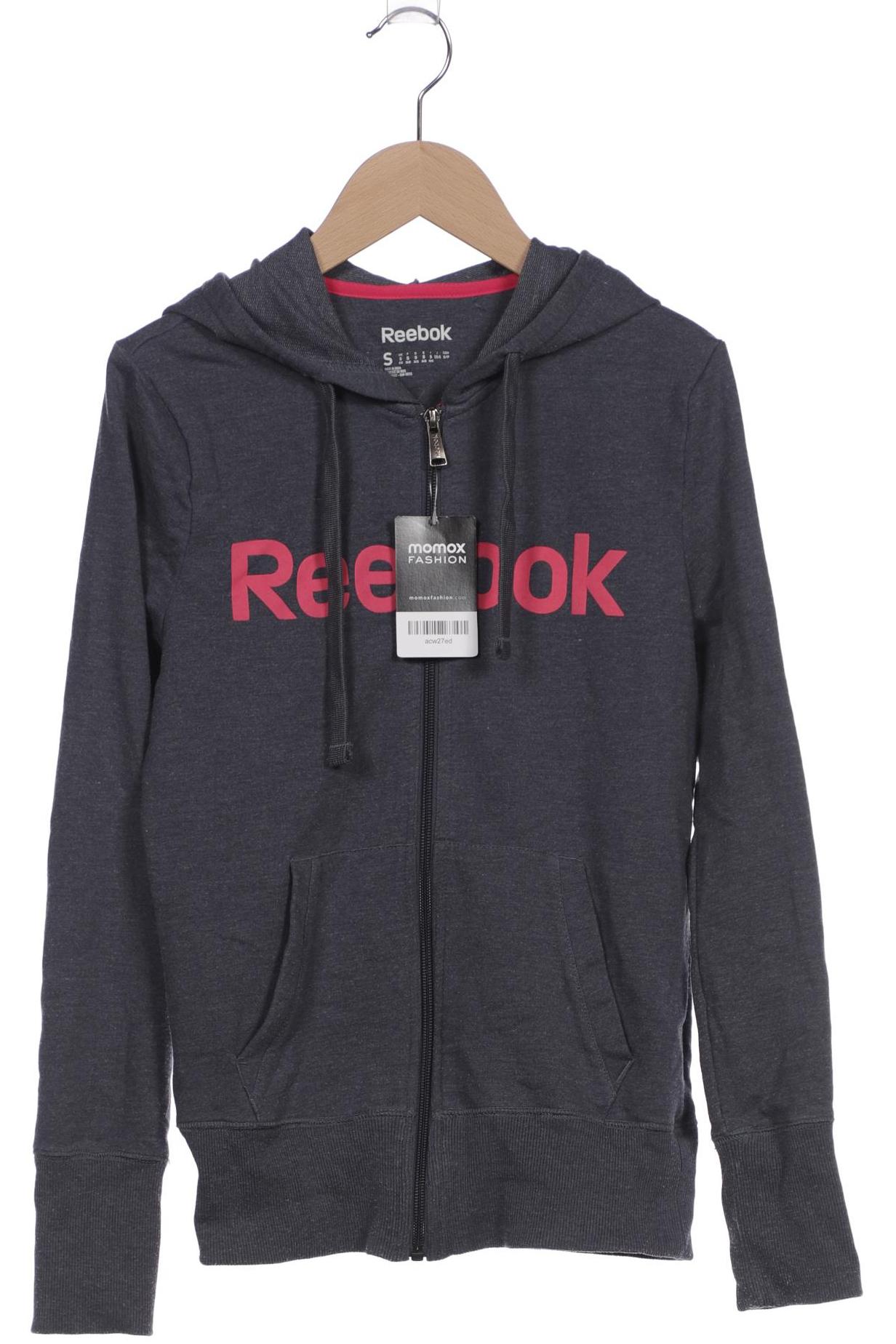 

Reebok Damen Kapuzenpullover, grau, Gr. 36