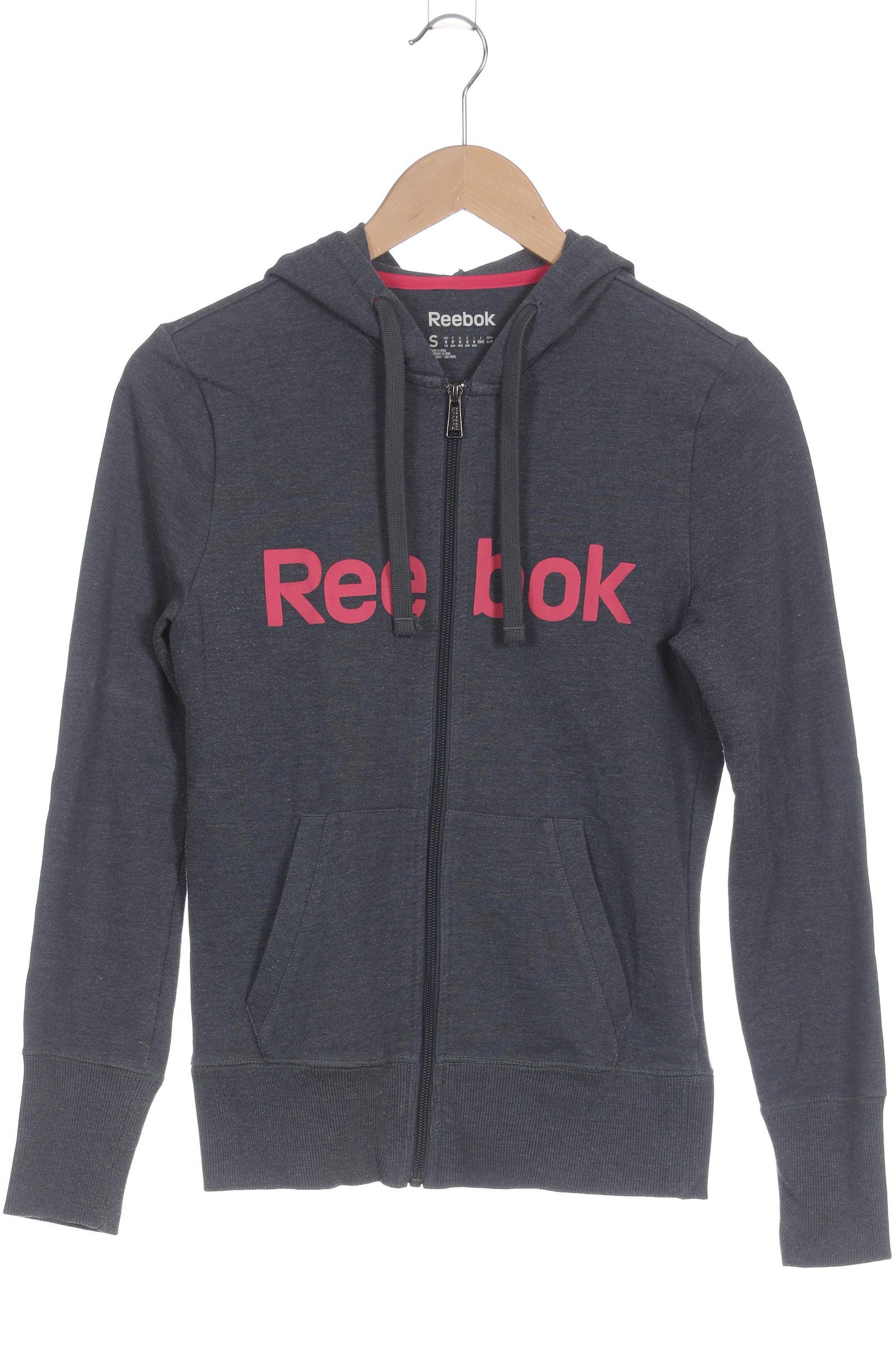 

Reebok Damen Kapuzenpullover, grau, Gr.