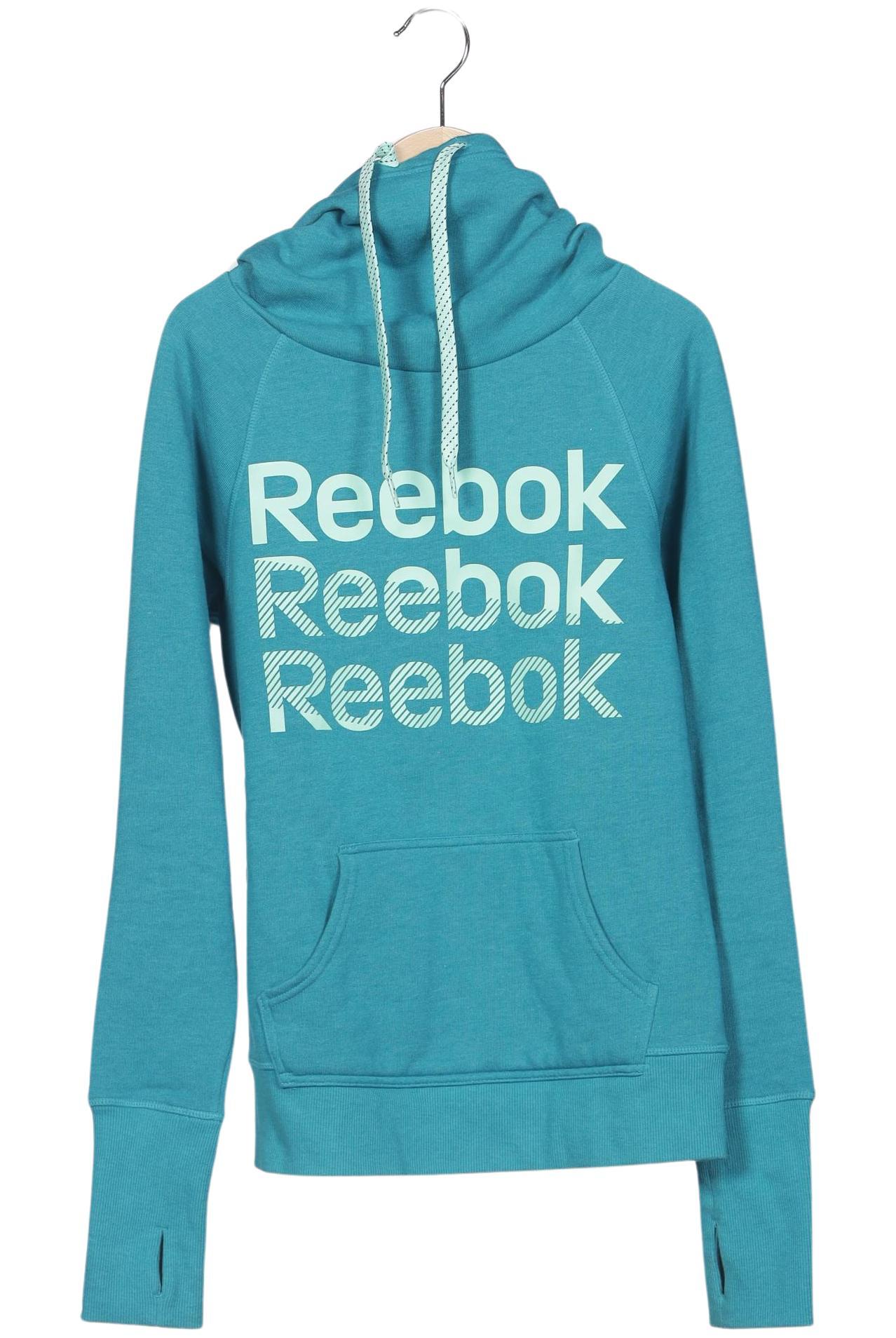 

Reebok Damen Kapuzenpullover, türkis, Gr. 34