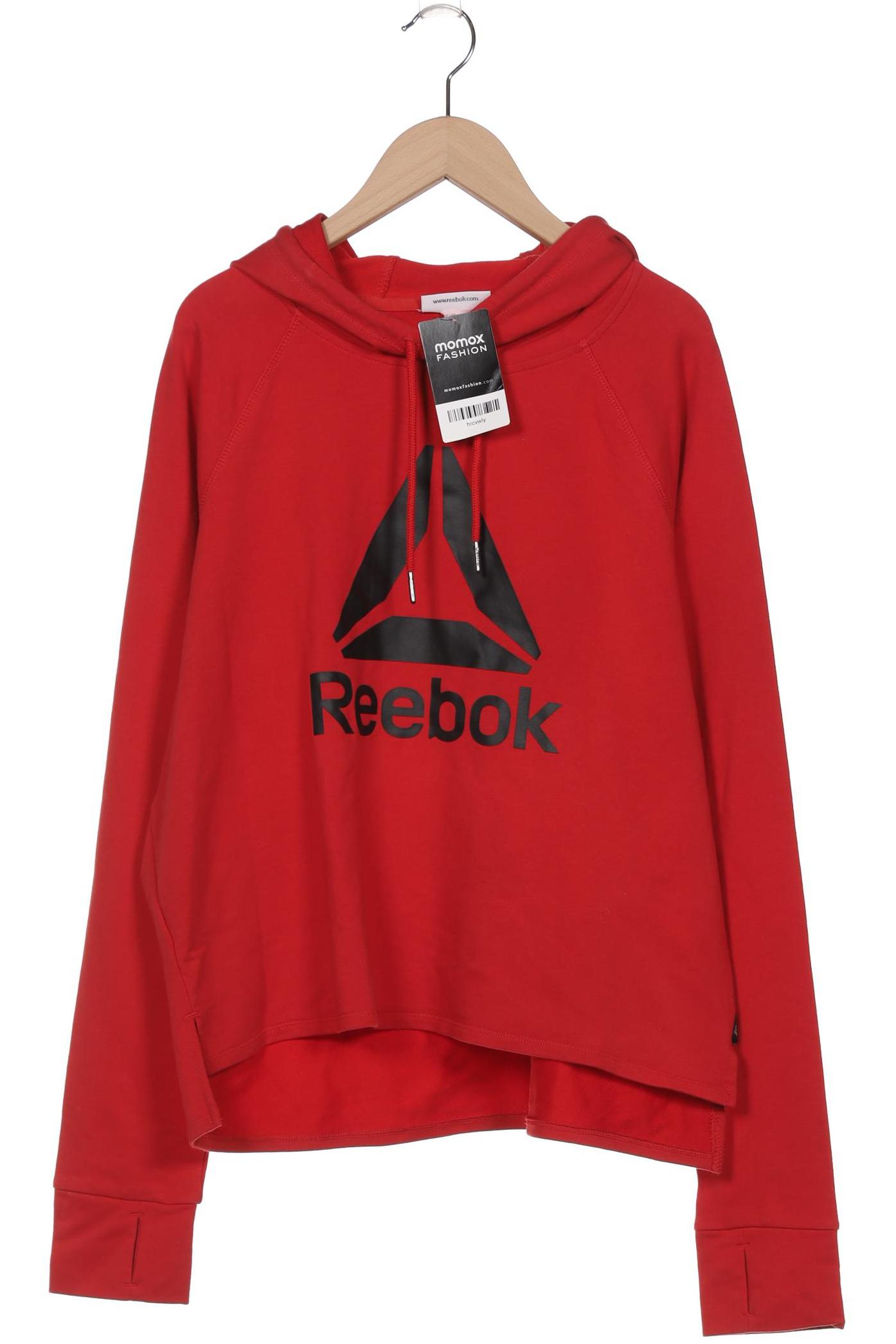 

Reebok Damen Kapuzenpullover, rot, Gr. 42