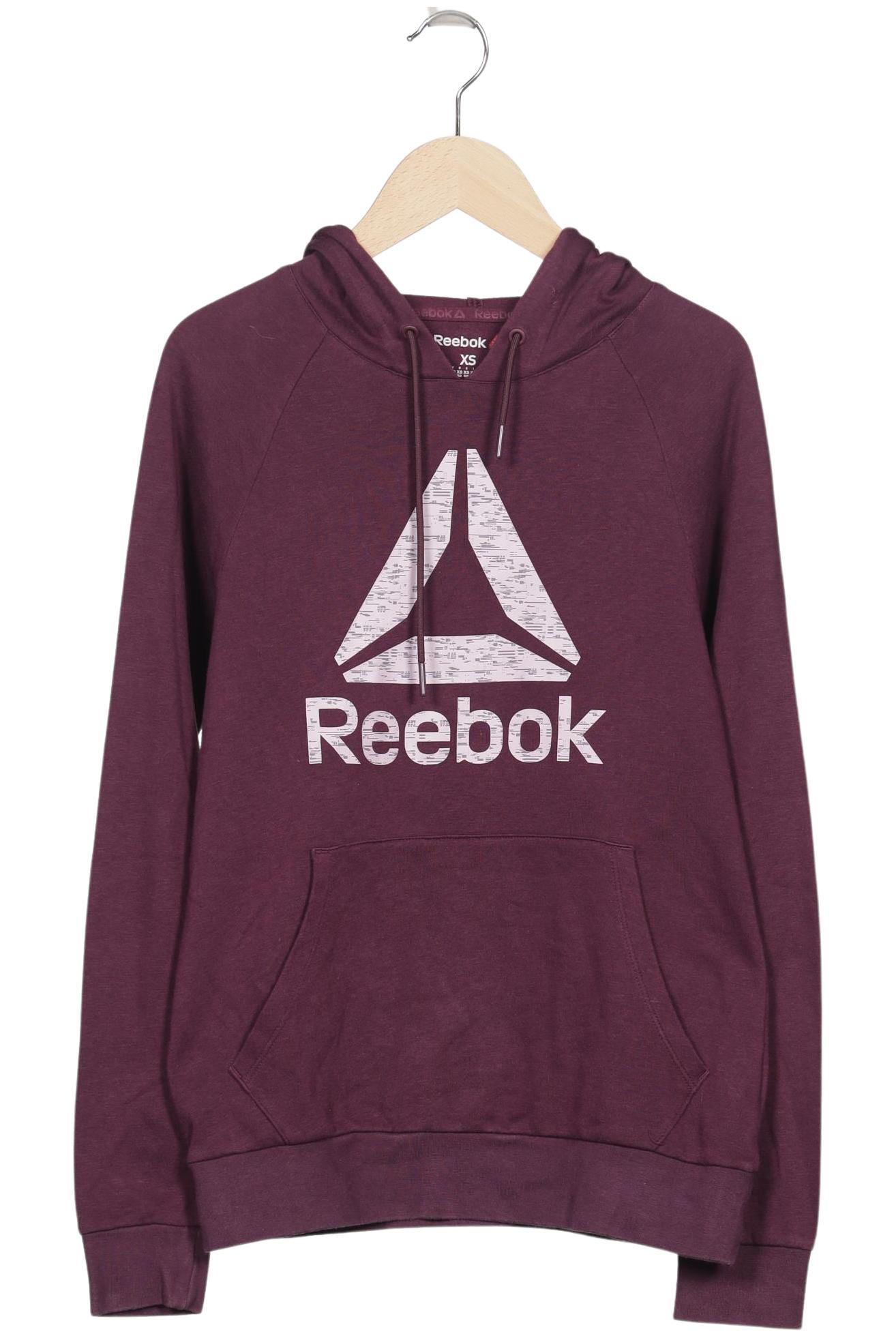 

Reebok Damen Kapuzenpullover, bordeaux, Gr. 34
