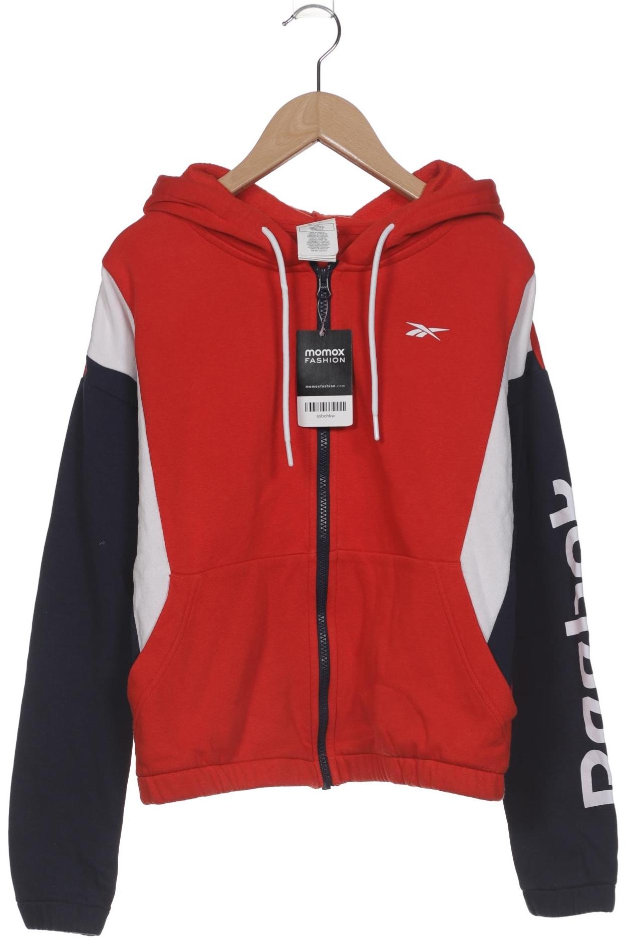 

Reebok Damen Kapuzenpullover, rot, Gr. 34