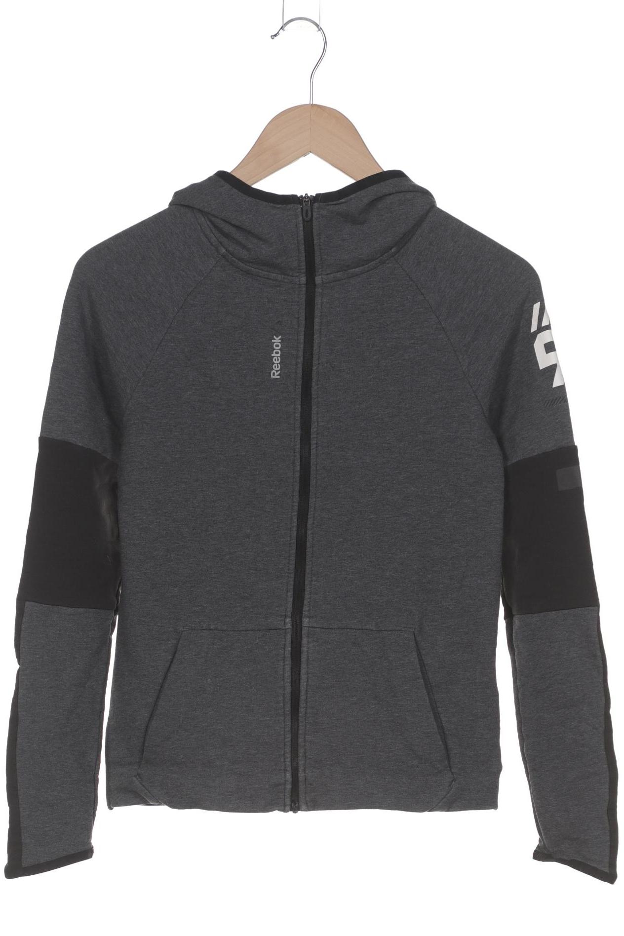 

Reebok Damen Kapuzenpullover, grau, Gr. 34