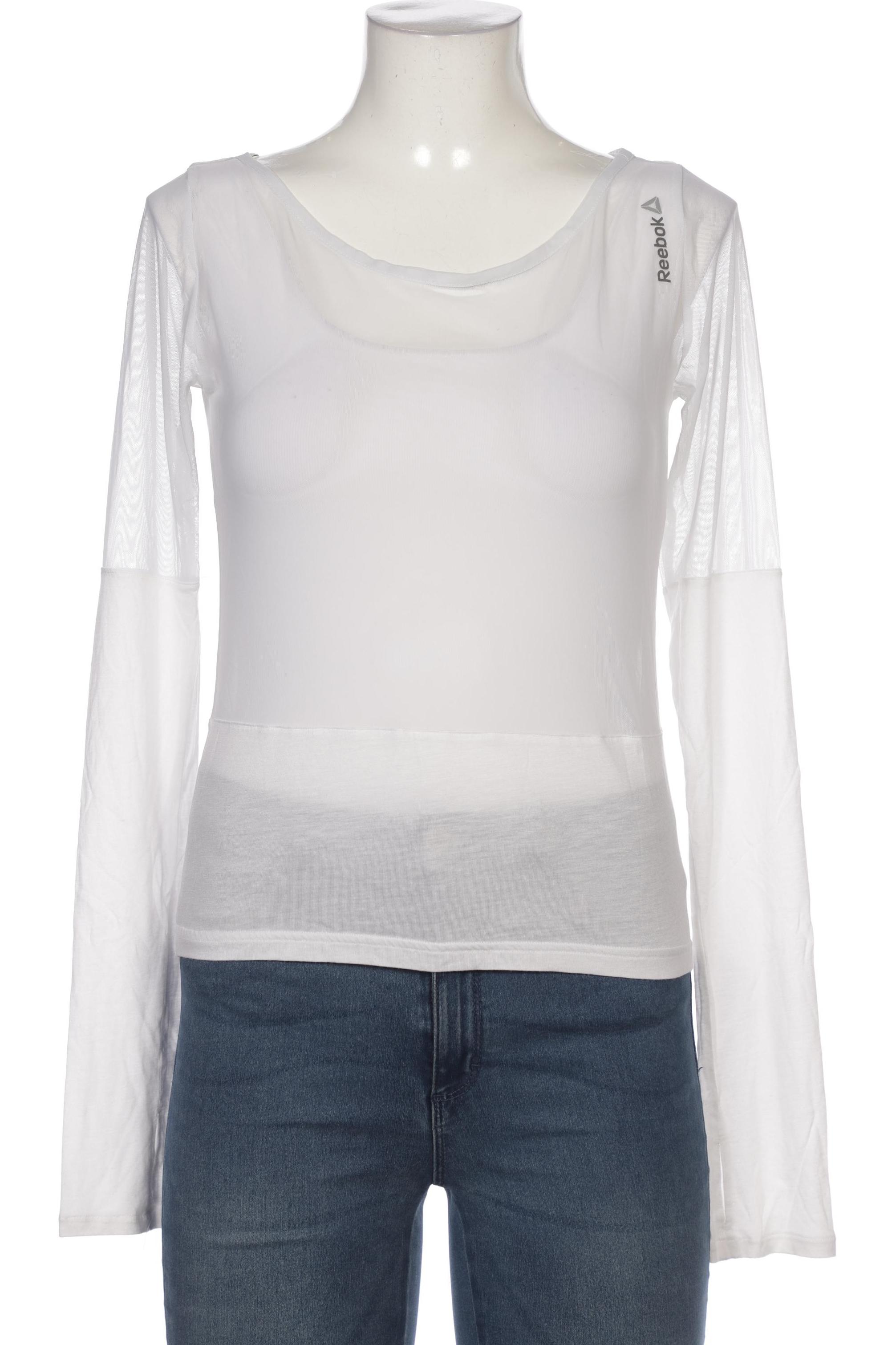 

Reebok Damen Langarmshirt, weiß, Gr. 38