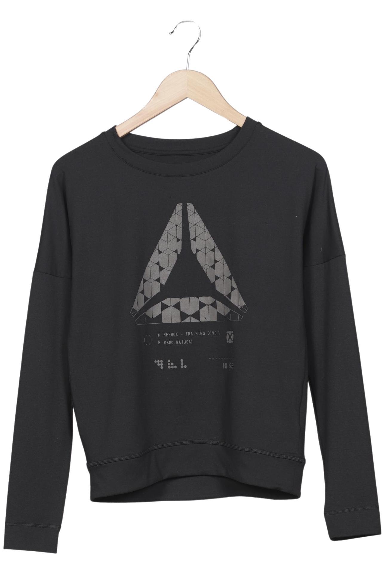 

Reebok Damen Langarmshirt, schwarz, Gr. 34