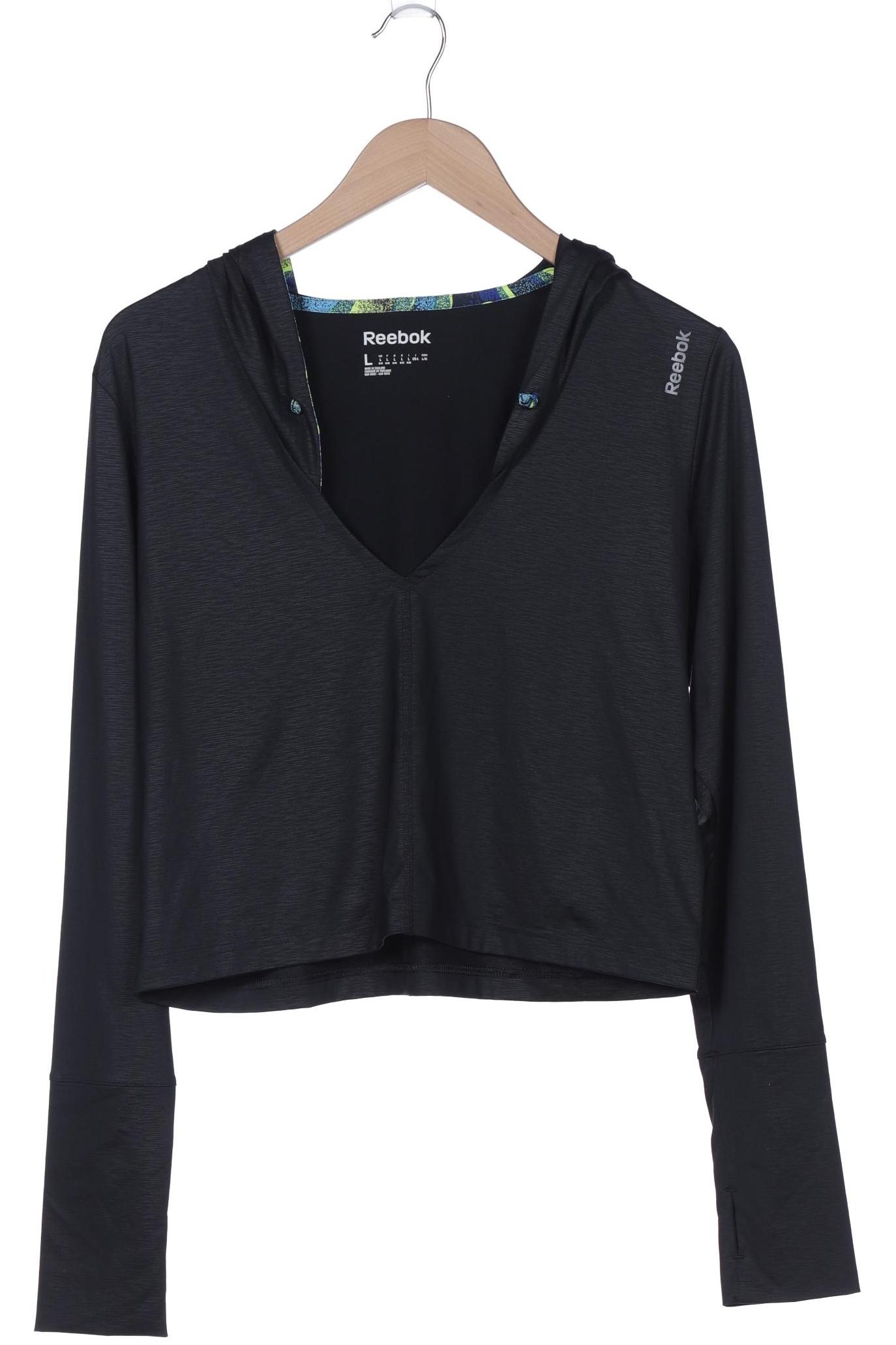 

Reebok Damen Langarmshirt, schwarz, Gr. 42