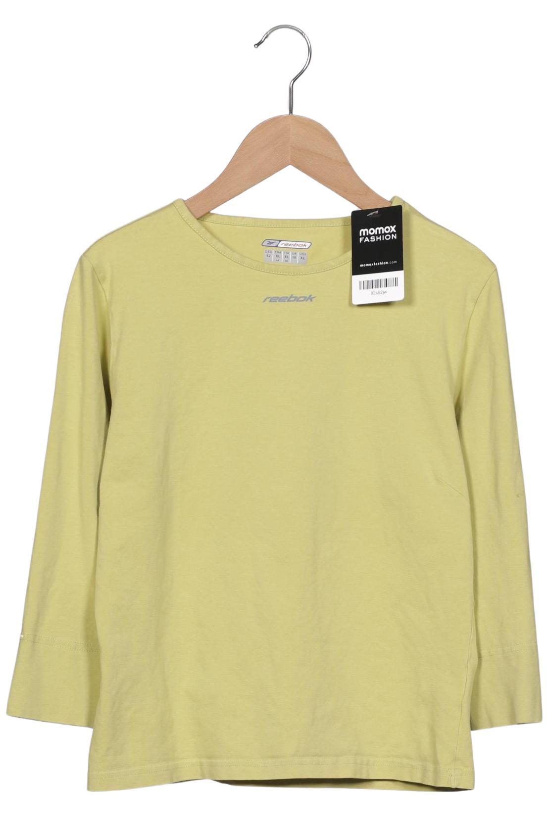 

Reebok Damen Langarmshirt, hellgrün, Gr. 42