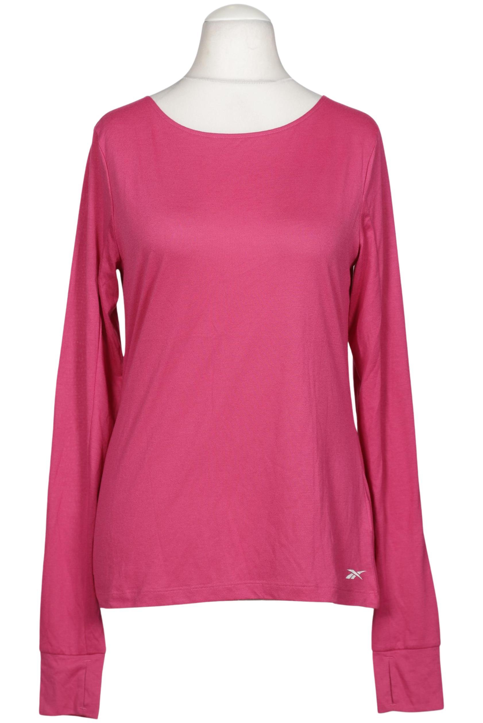 

Reebok Damen Langarmshirt, pink, Gr. 38