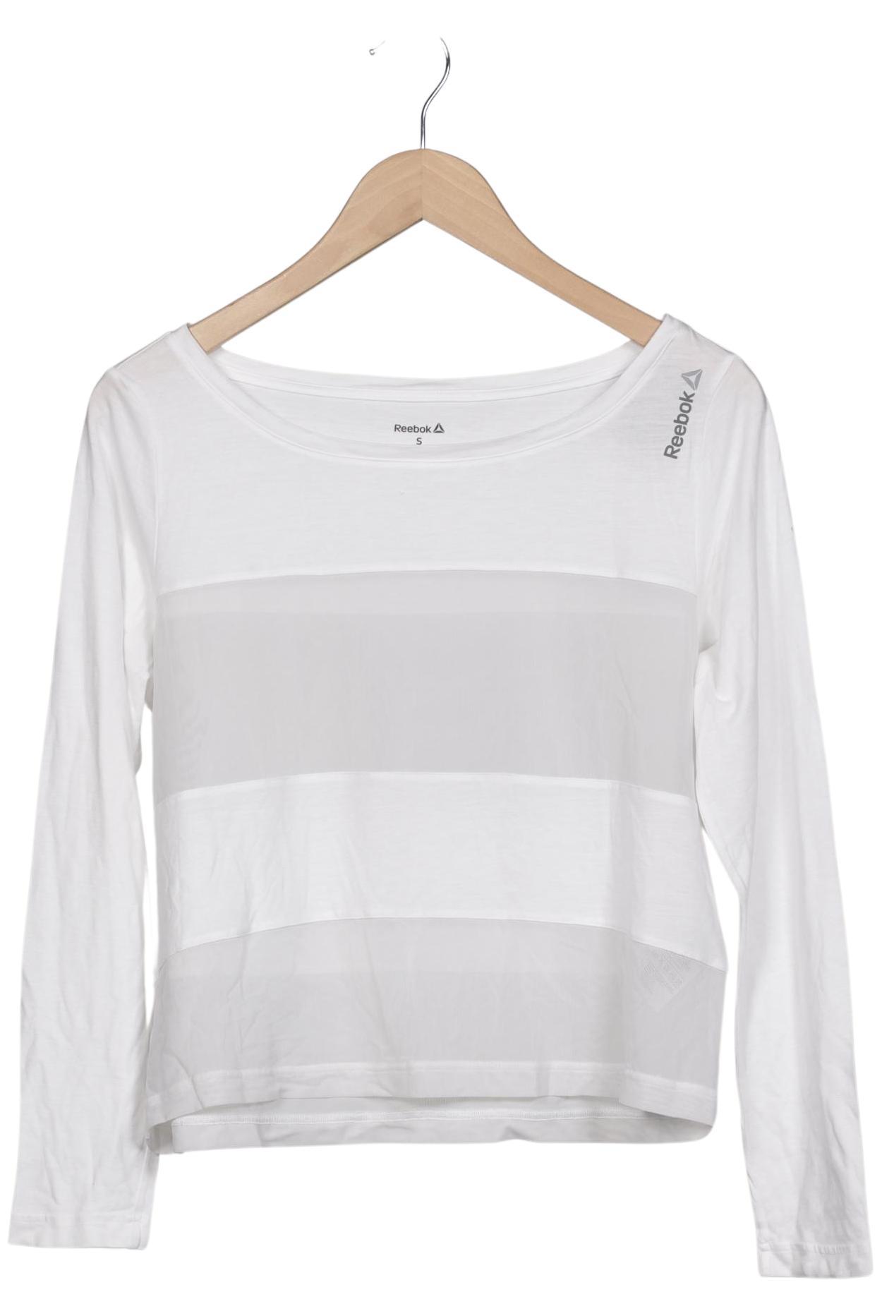 

Reebok Damen Langarmshirt, weiß, Gr. 36
