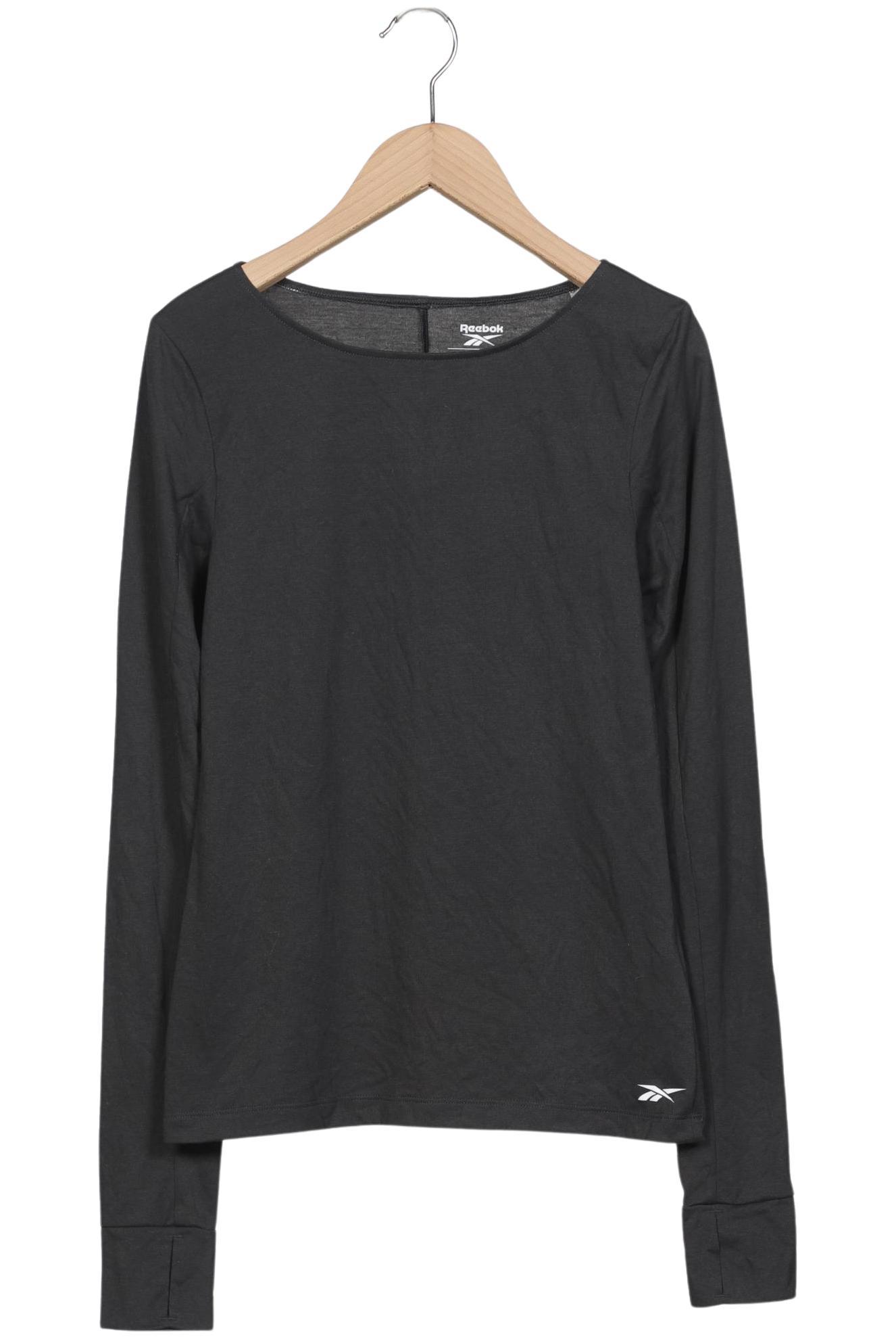 

Reebok Damen Langarmshirt, grau, Gr. 34