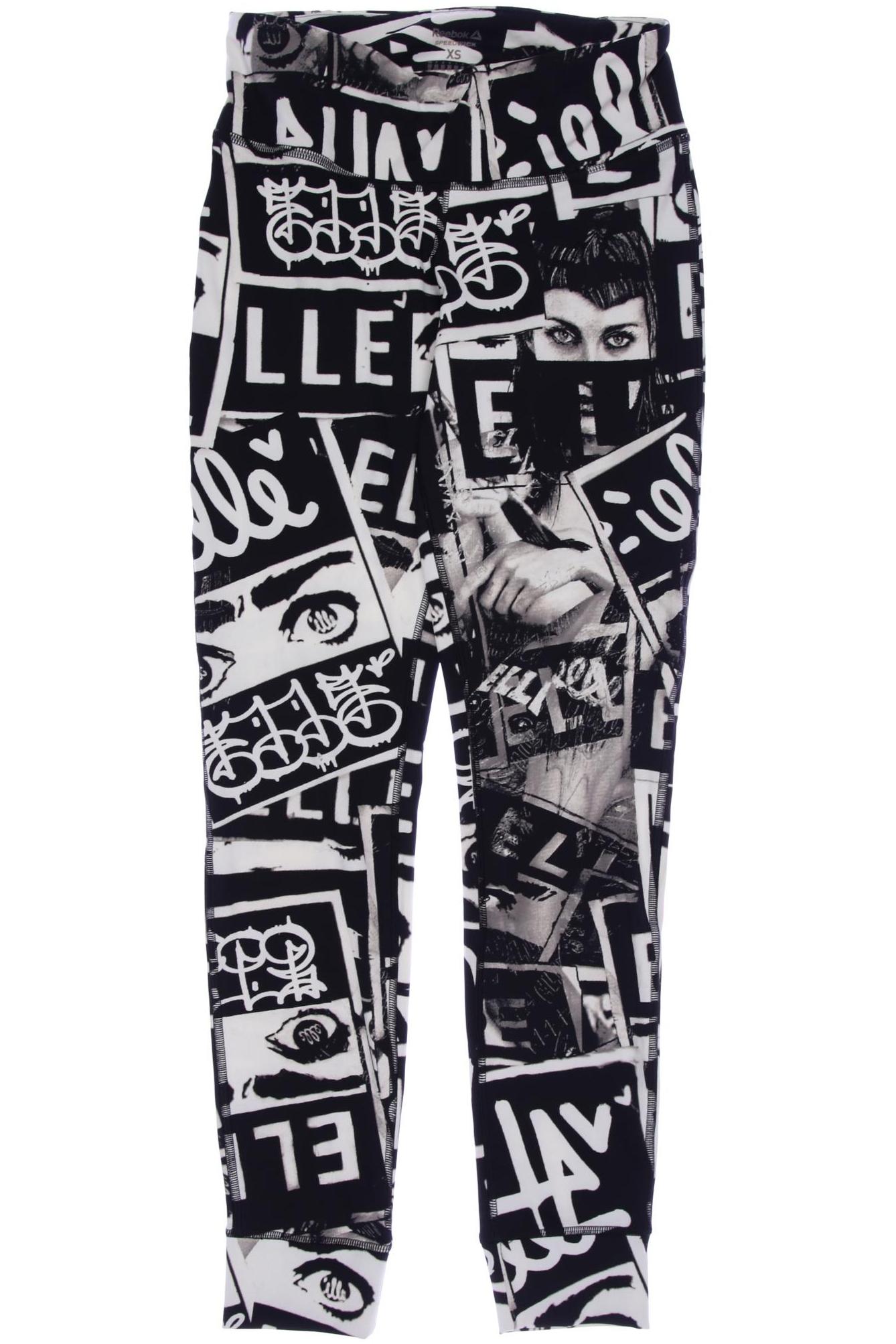

Reebok Damen Stoffhose, schwarz, Gr. 0