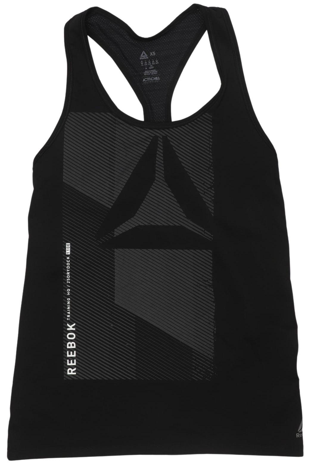 

Reebok Damen Top, schwarz, Gr. 34