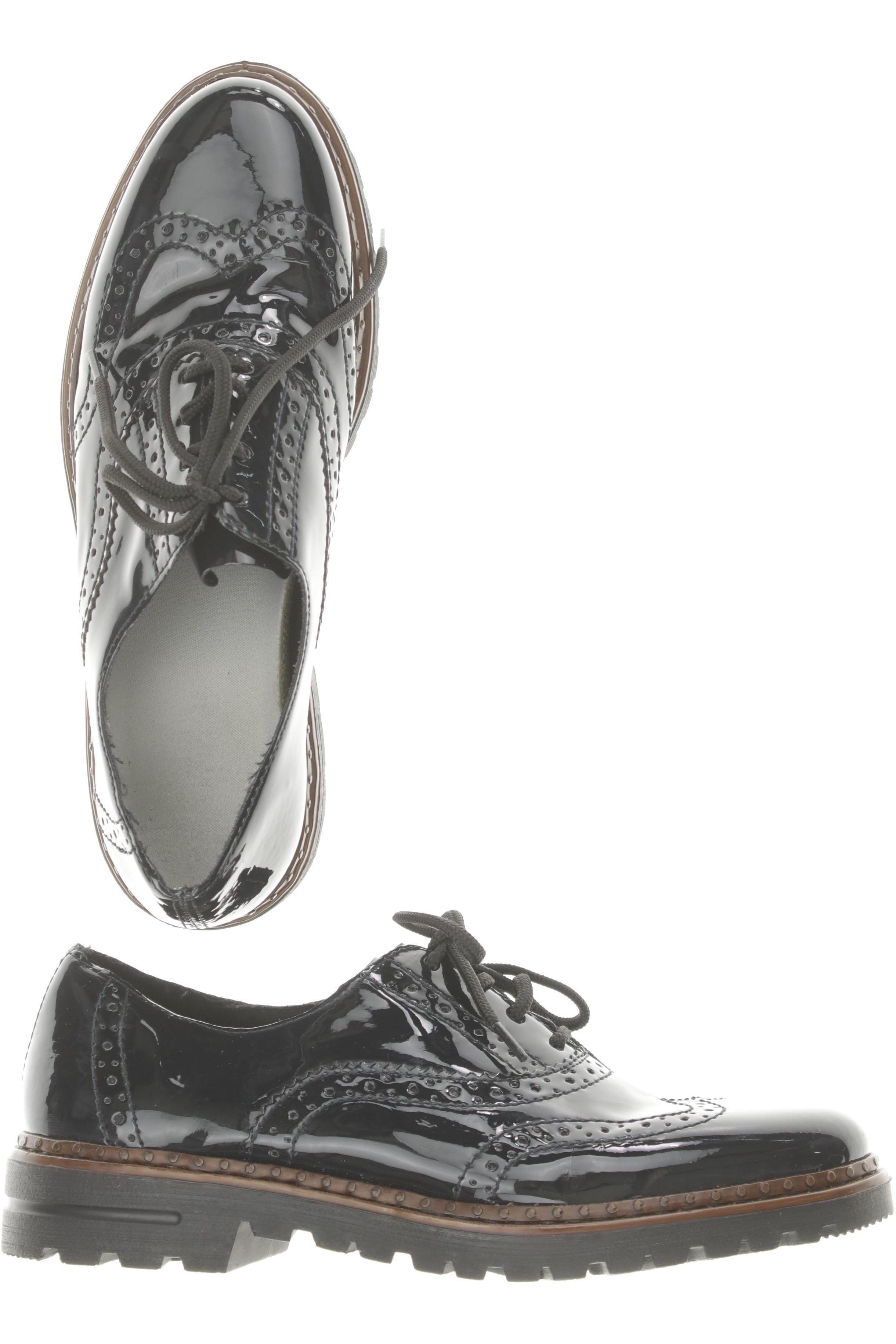 

Rieker Damen Halbschuh, schwarz, Gr. 37