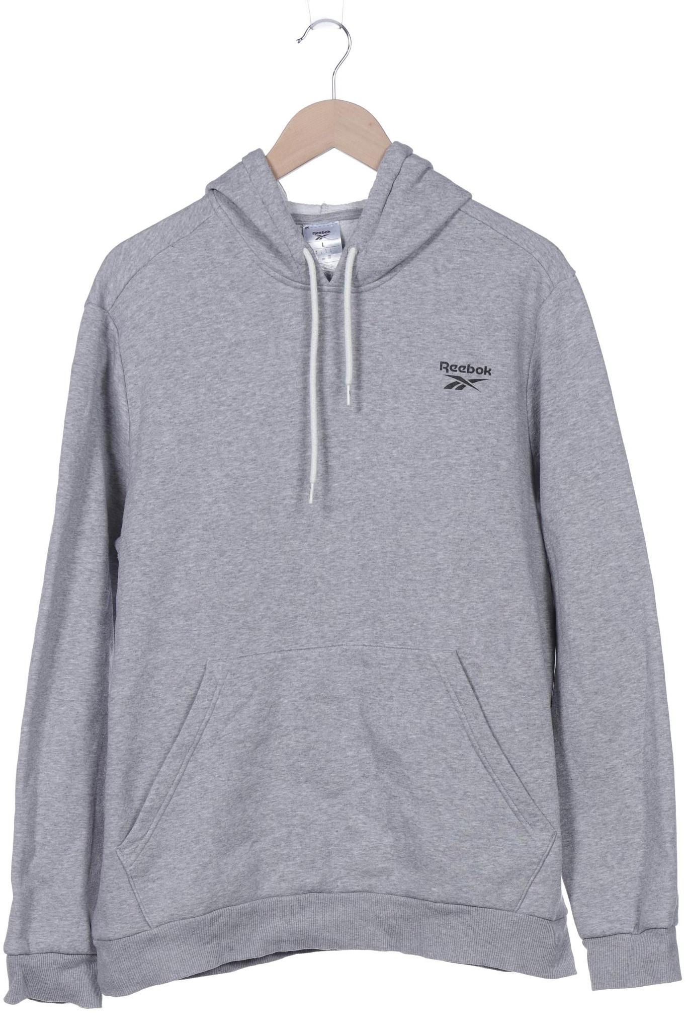 

Reebok Herren Kapuzenpullover, grau, Gr. 52