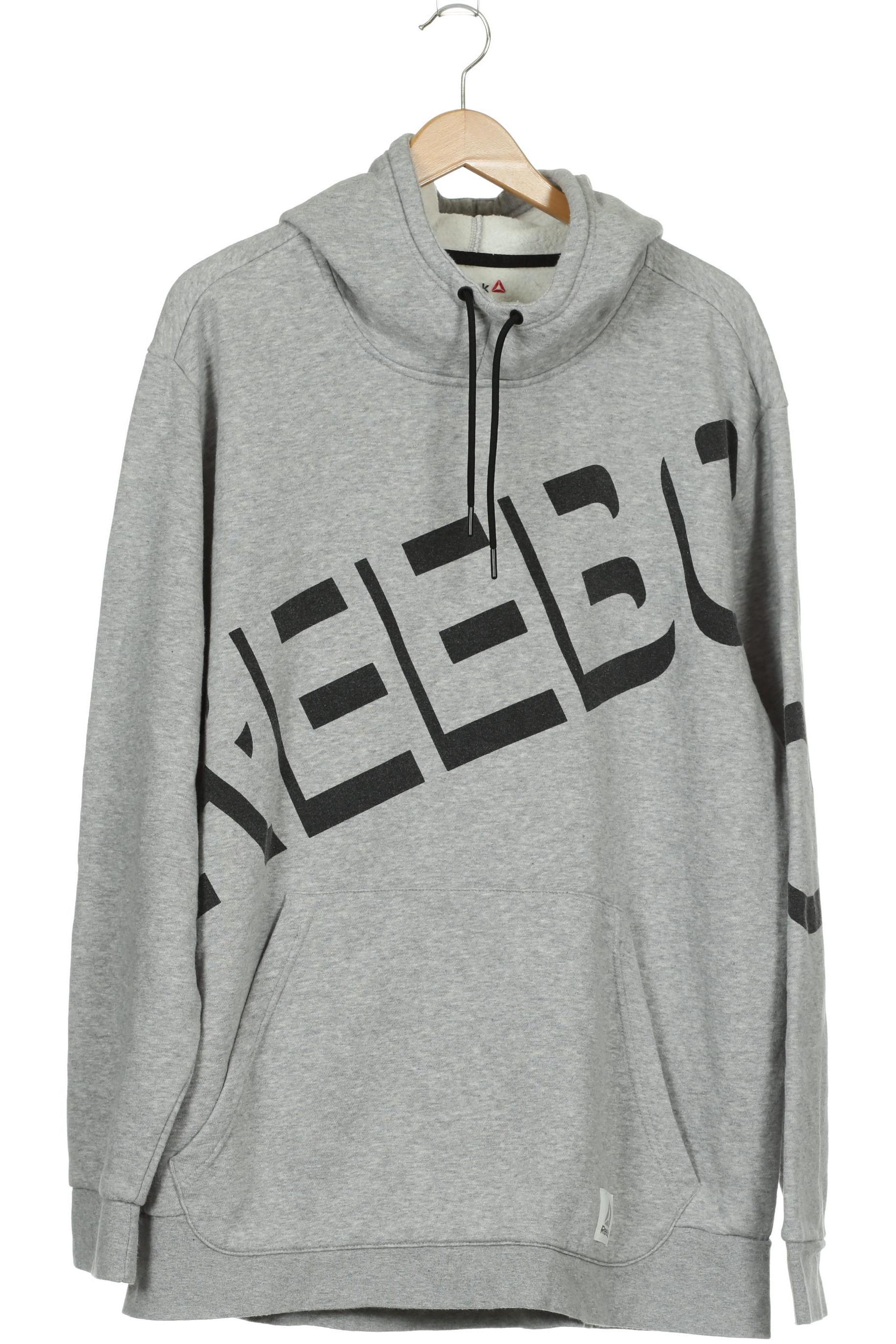 

Reebok Herren Kapuzenpullover, grau, Gr.
