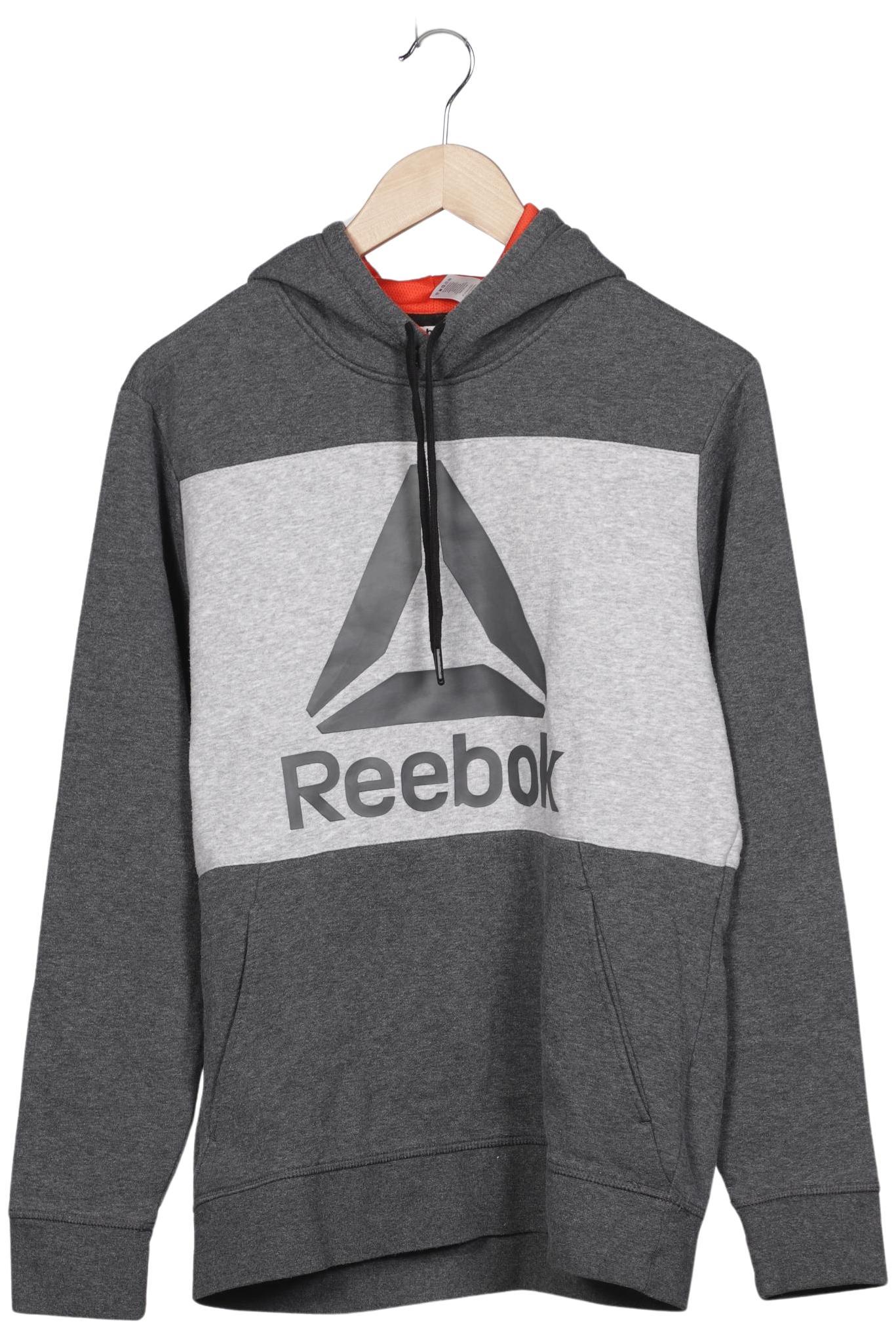 

Reebok Herren Kapuzenpullover, grau, Gr. 46