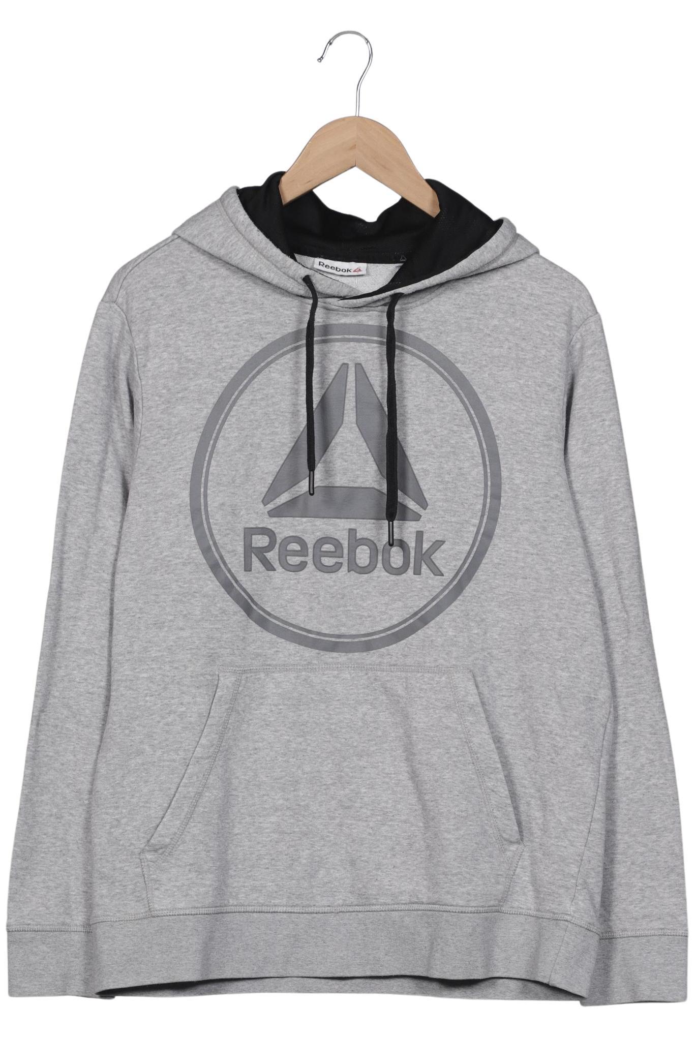

Reebok Herren Kapuzenpullover, grau, Gr. 48