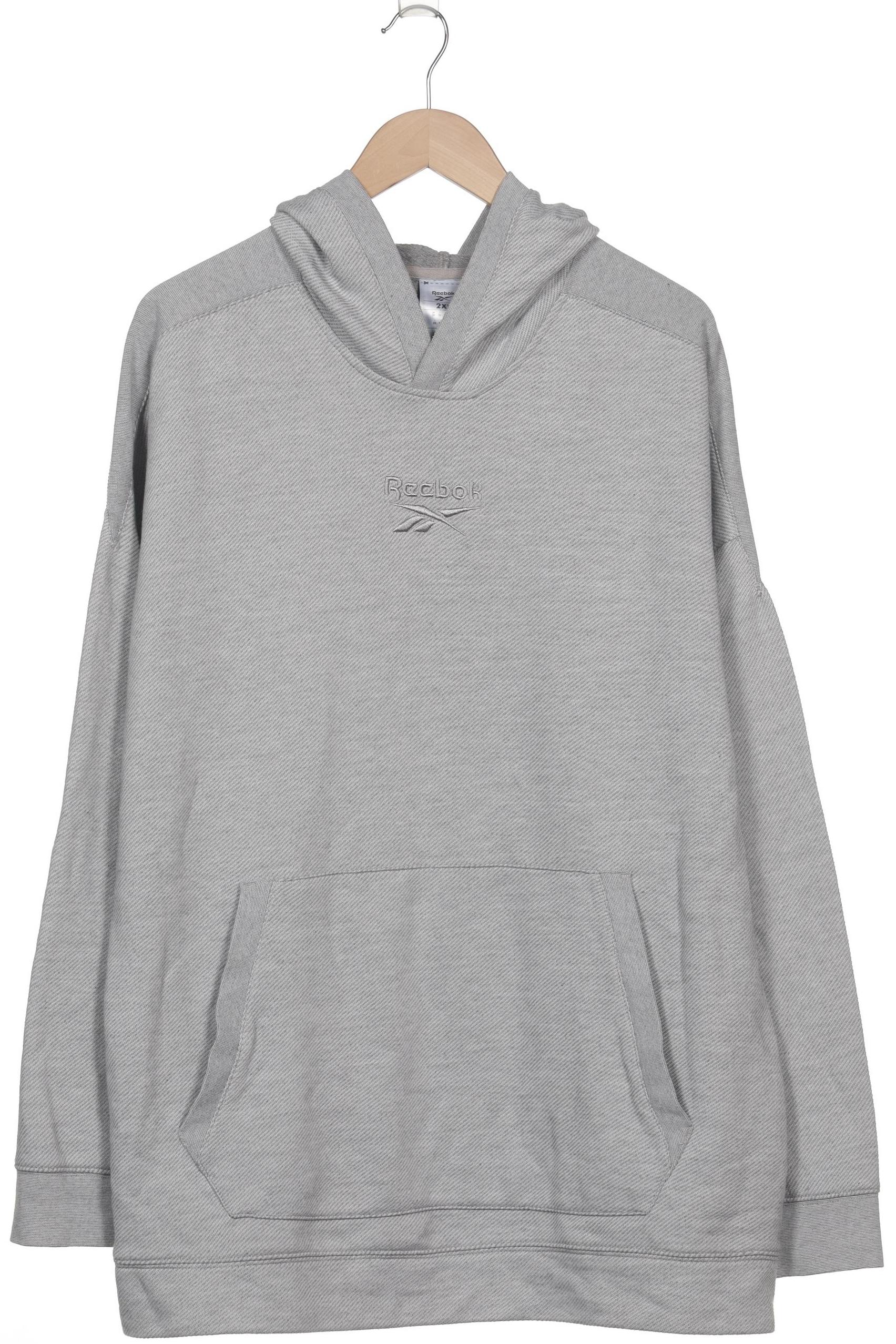 

Reebok Herren Kapuzenpullover, grau, Gr. 56