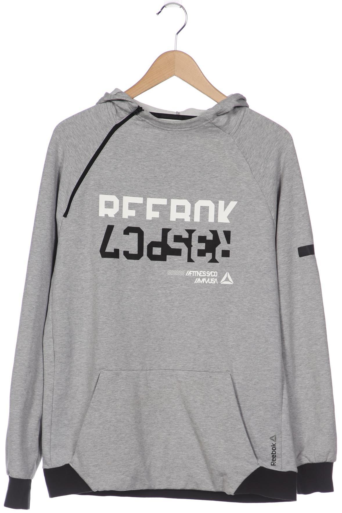 

Reebok Herren Kapuzenpullover, grau