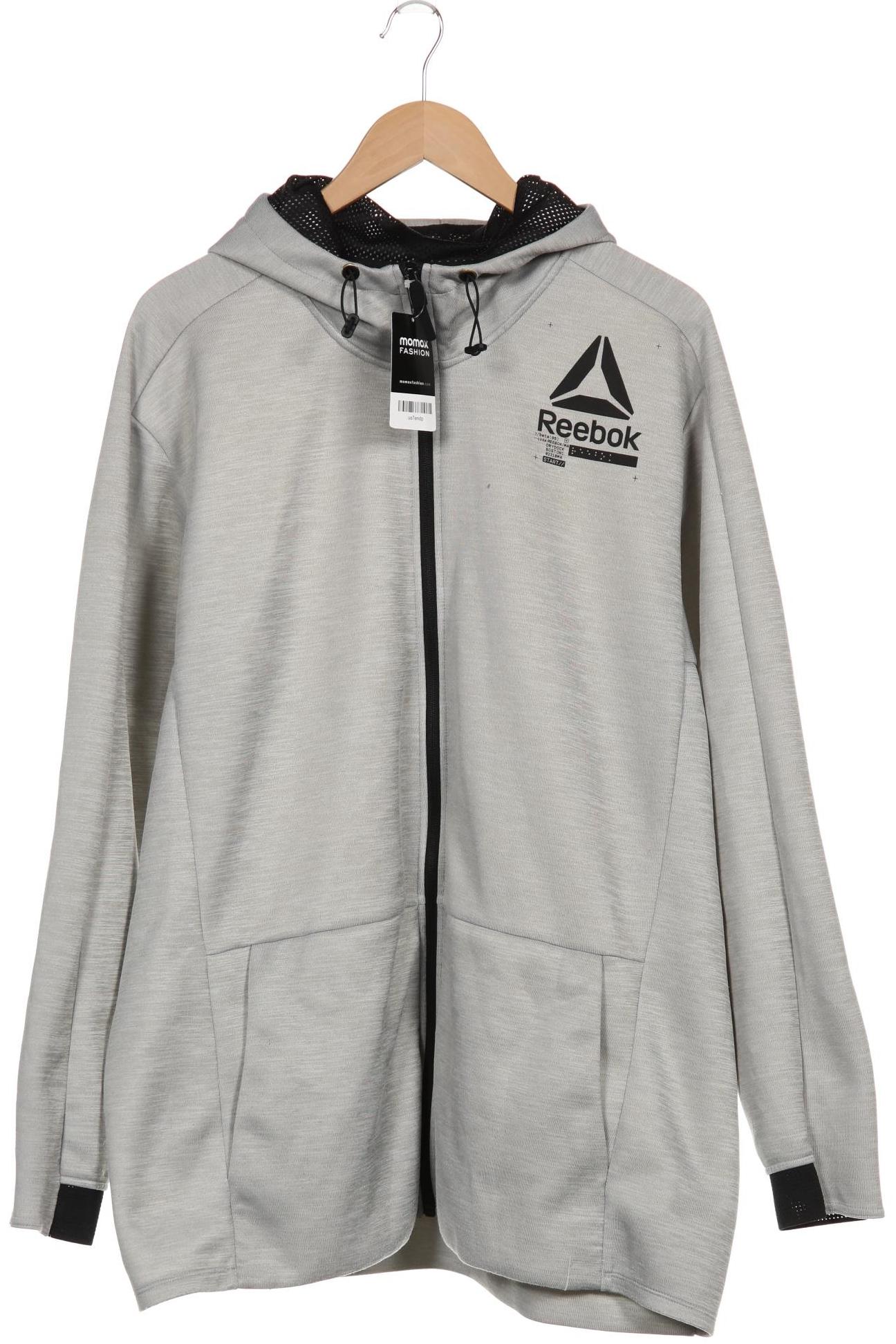 

Reebok Herren Kapuzenpullover, grau, Gr. 56