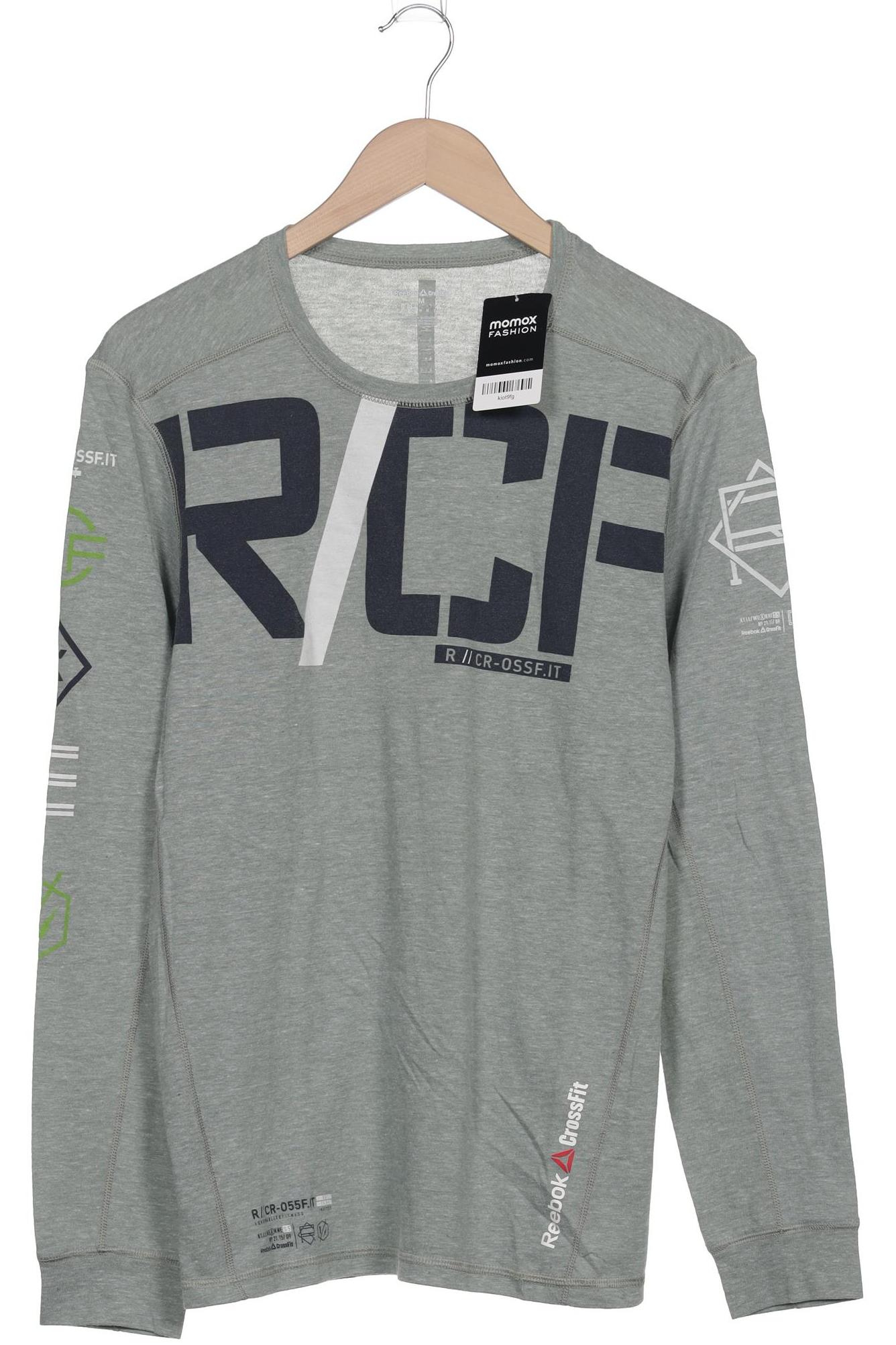 

Reebok Herren Langarmshirt, grün, Gr. 48