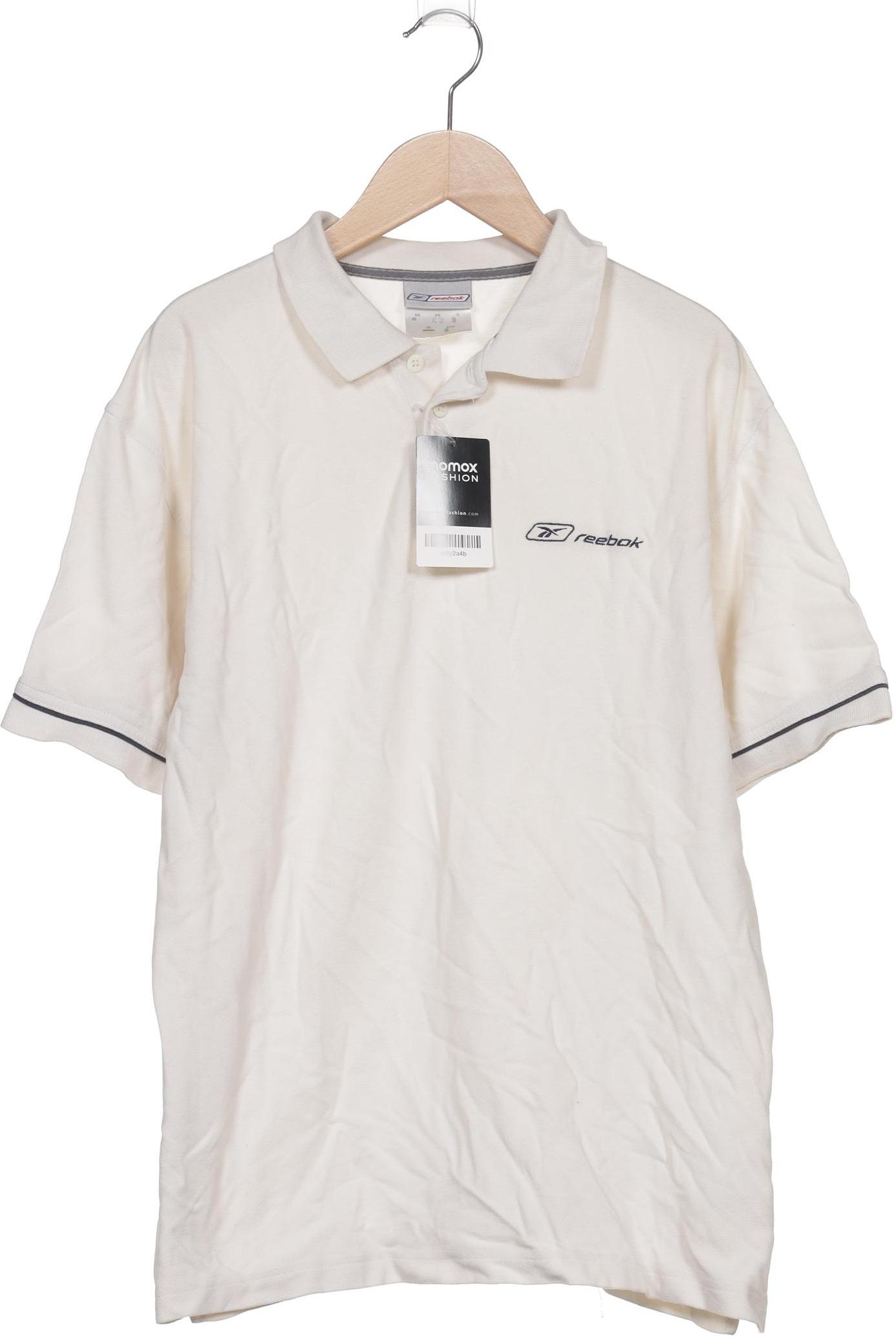 

Reebok Herren Poloshirt, cremeweiß, Gr. 46