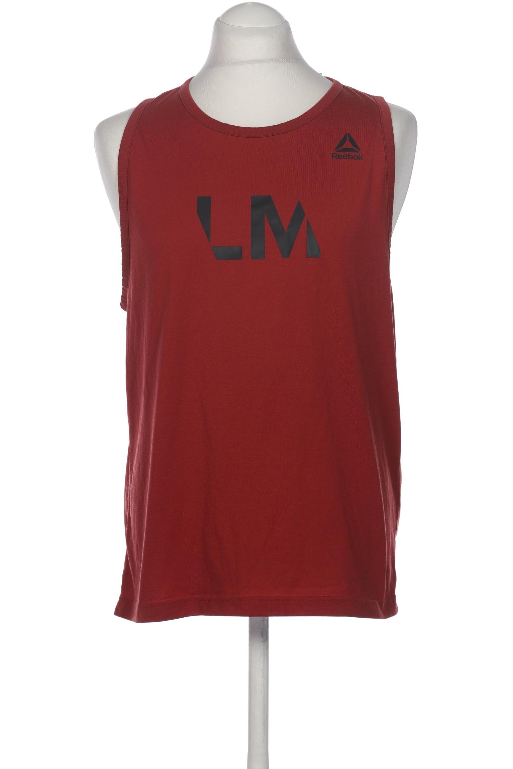 

Reebok Herren T-Shirt, bordeaux, Gr. 48