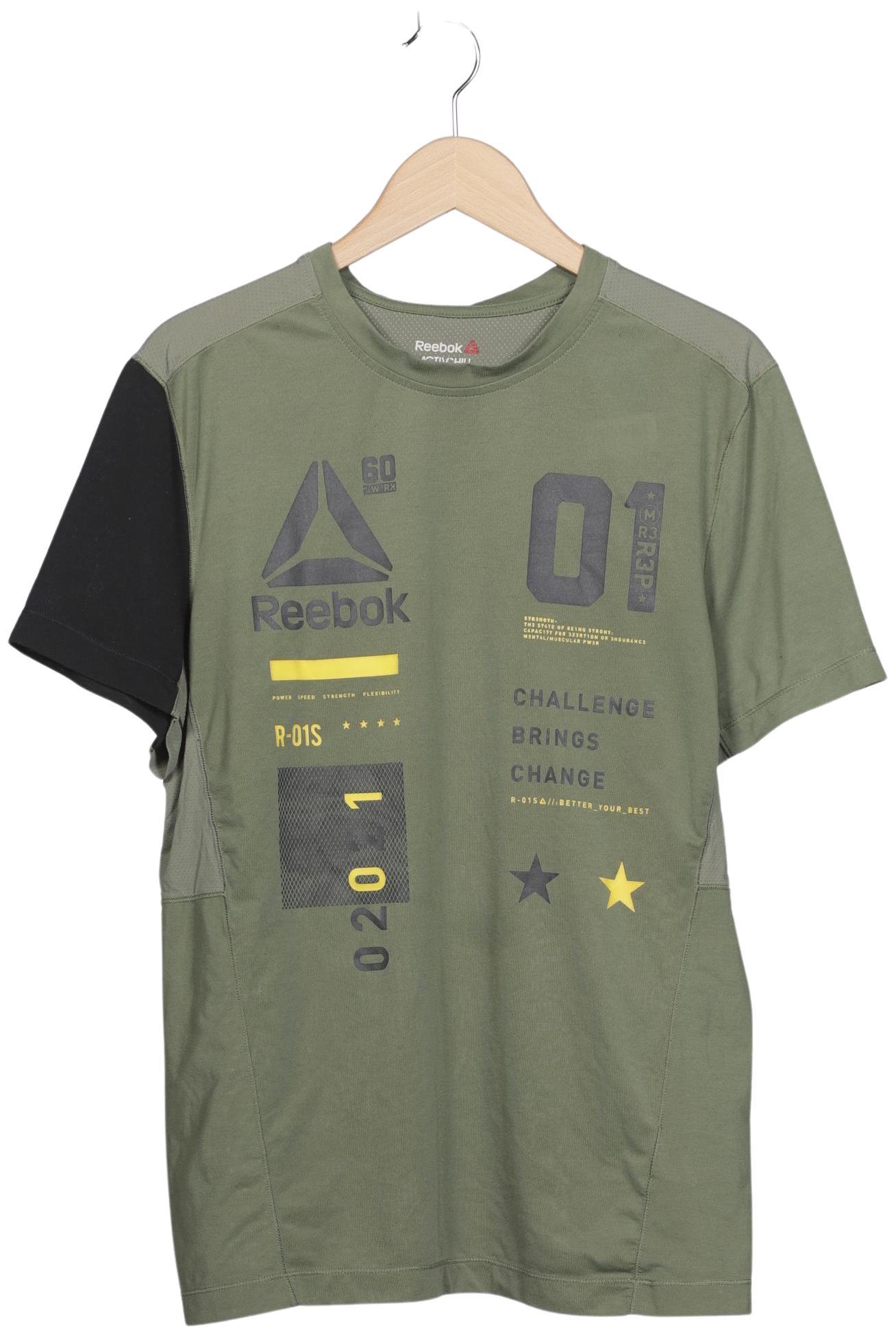 

Reebok Herren T-Shirt, grün, Gr. 52