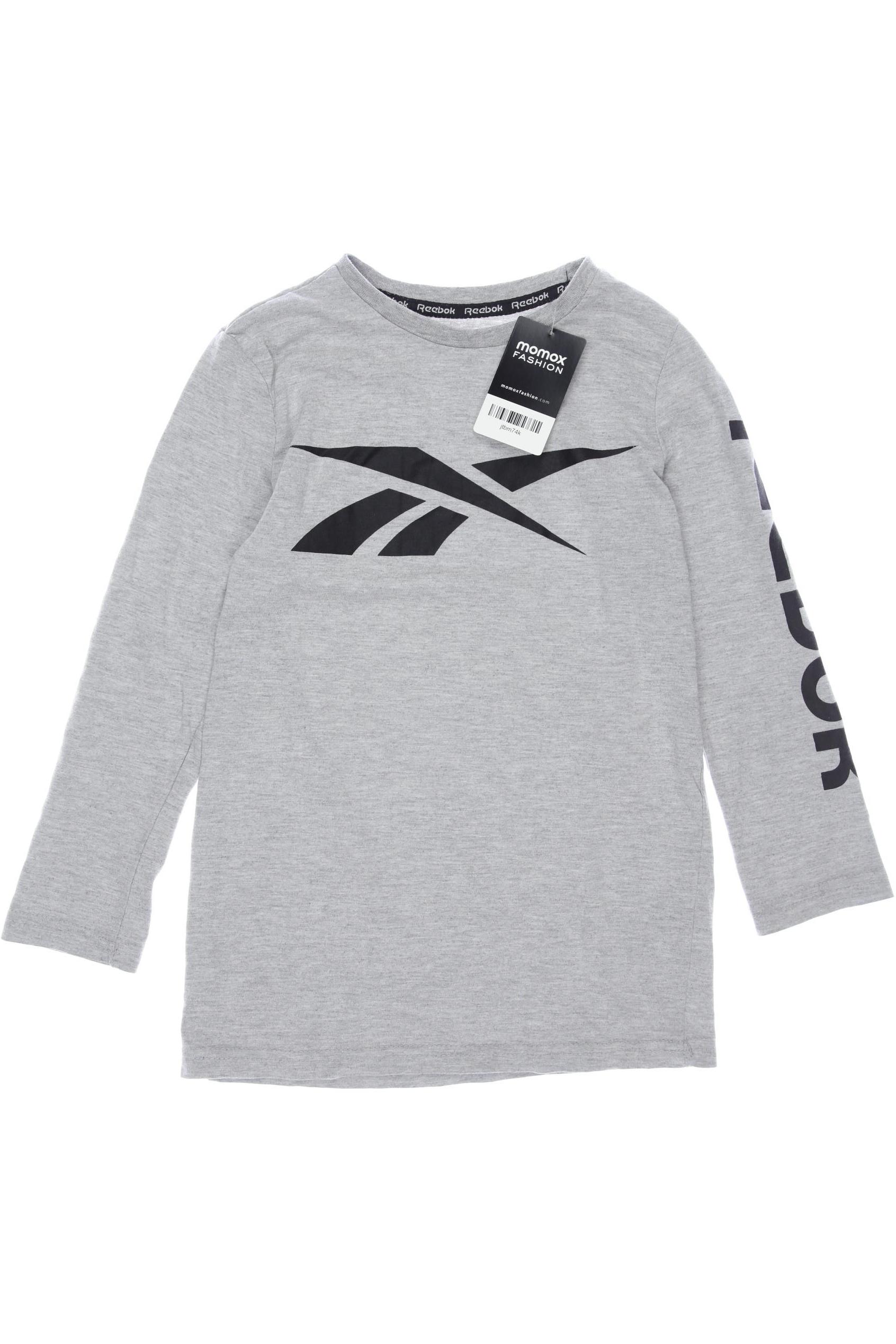 

Reebok Herren Langarmshirt, grau, Gr. 140