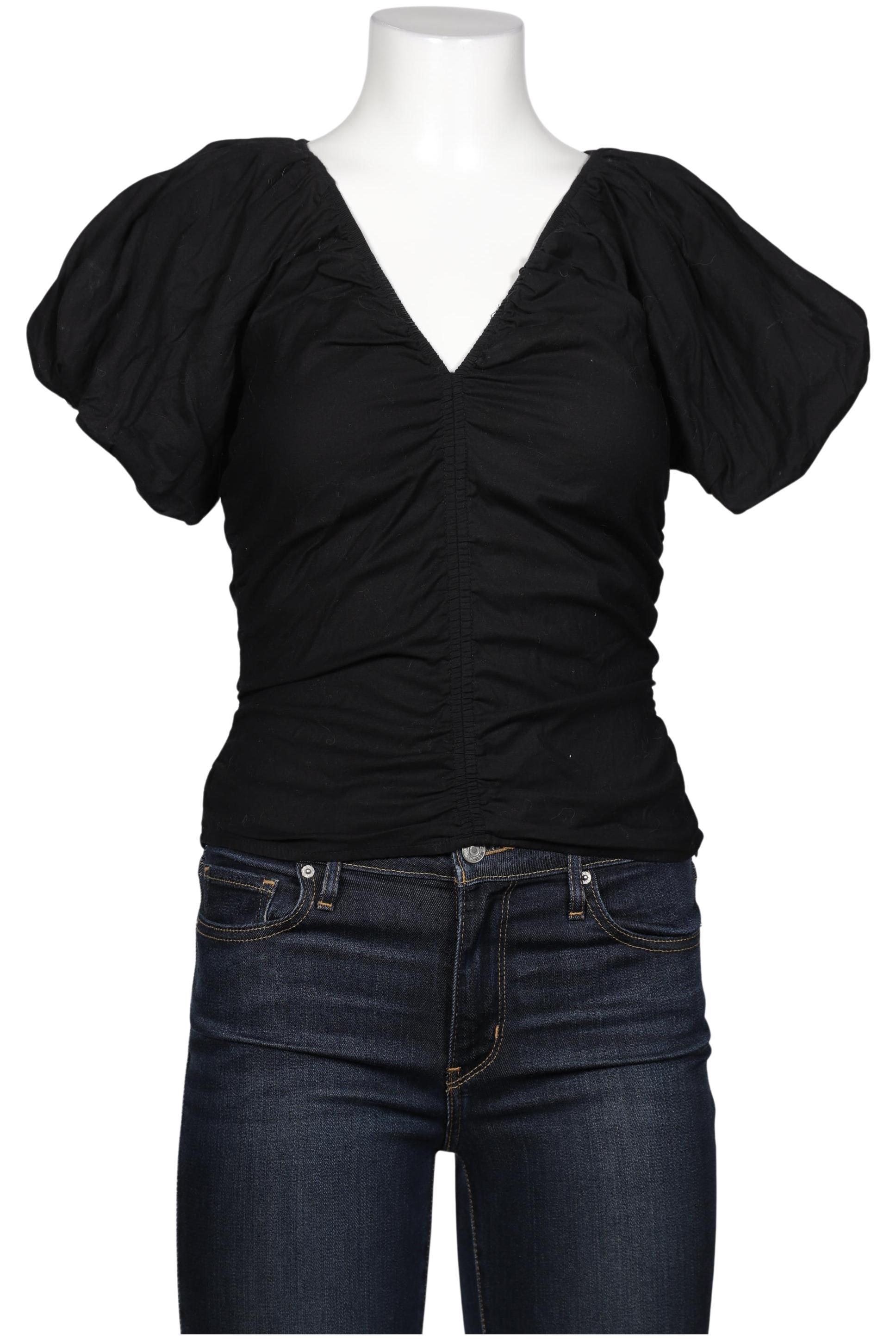 

Reformation Damen Bluse, schwarz, Gr. 8