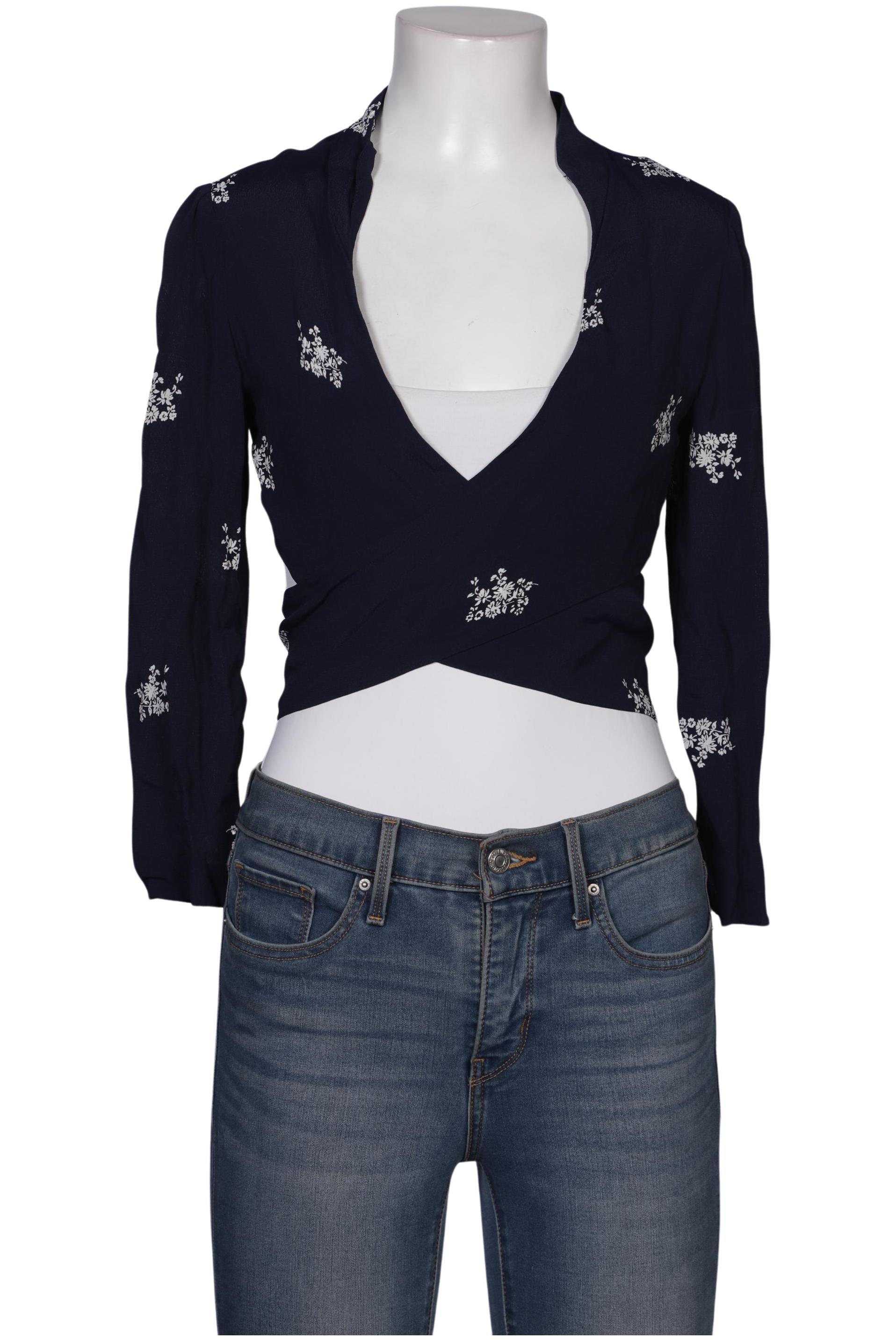 

Reformation Damen Bluse, marineblau, Gr. 36