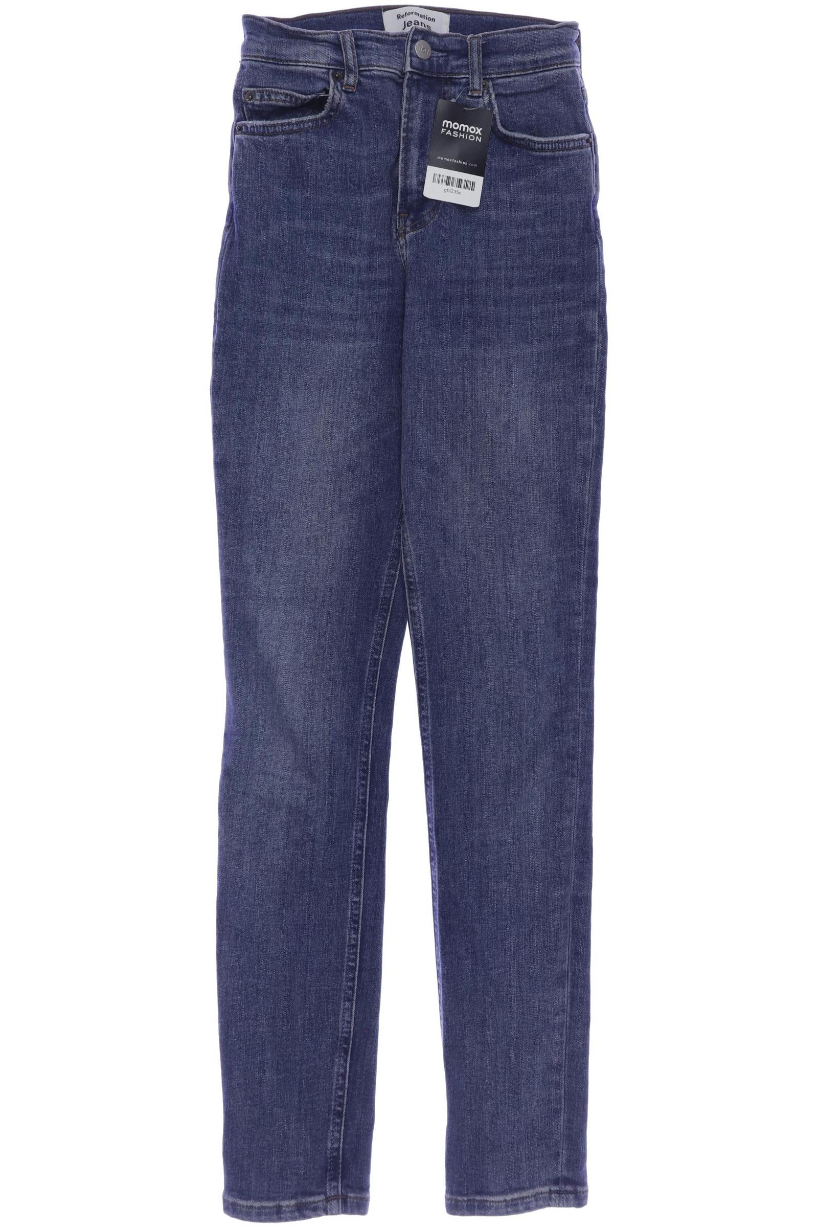 

Reformation Damen Jeans, blau, Gr. 24