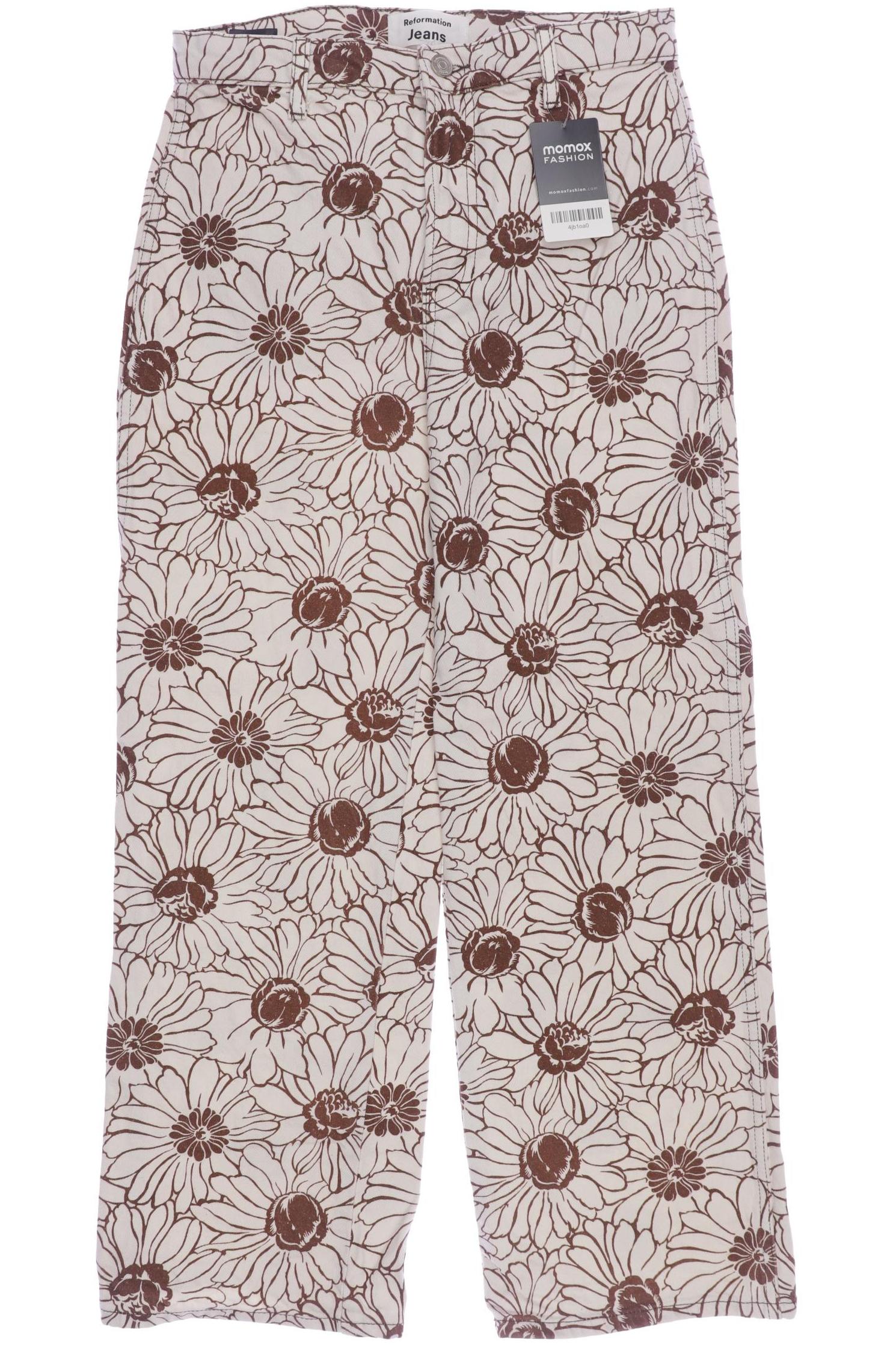 

Reformation Damen Jeans, braun, Gr. 4