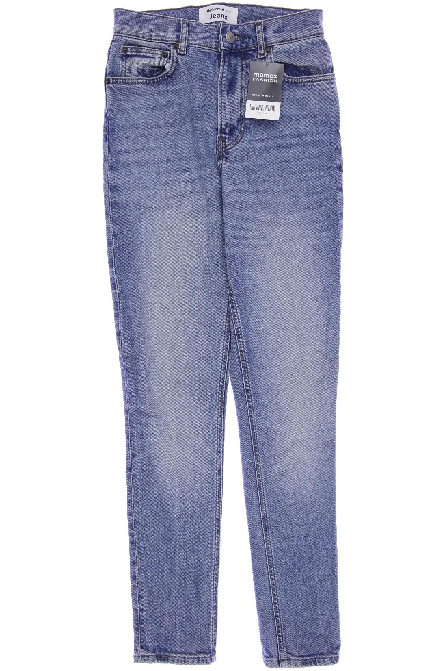 

Reformation Damen Jeans, blau, Gr. 24