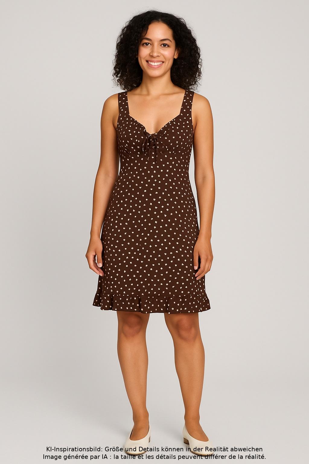 

Reformation Damen Kleid, braun, Gr. 36