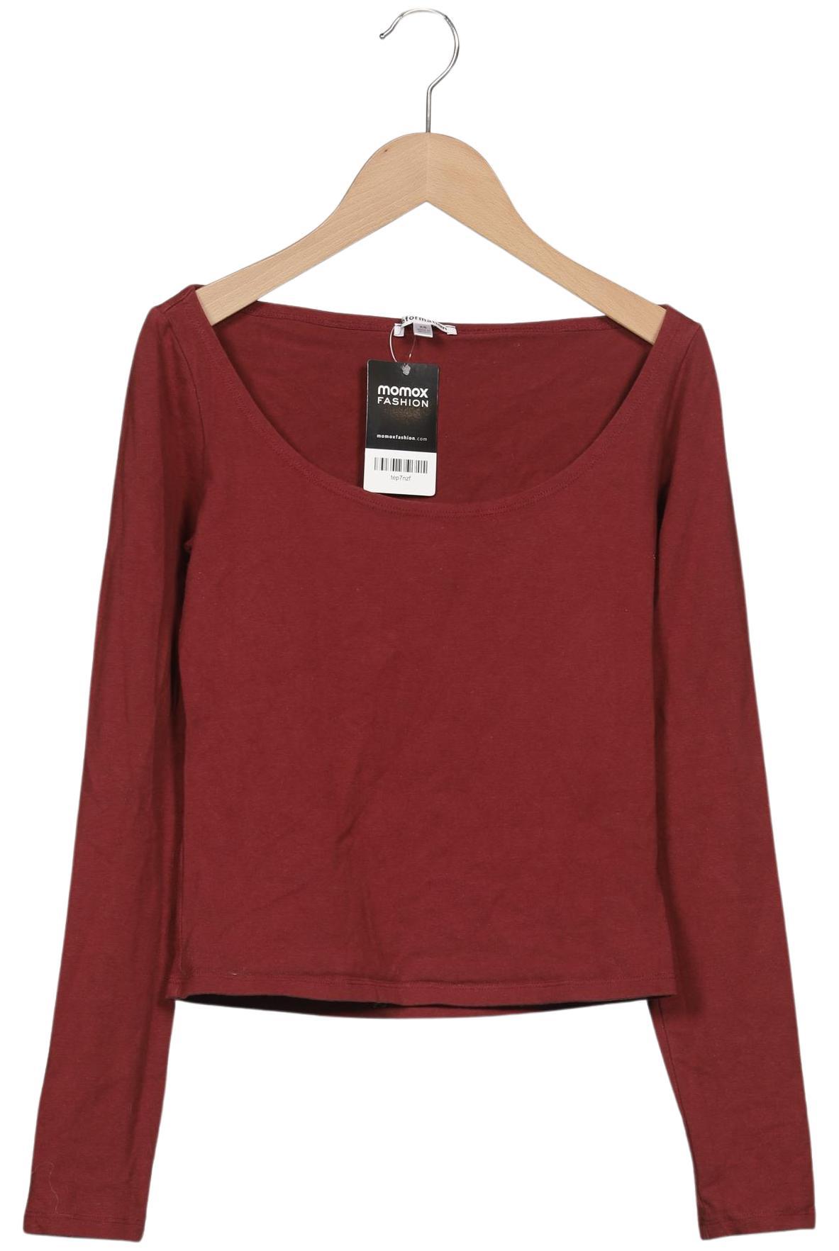 

Reformation Damen Langarmshirt, bordeaux, Gr. 34