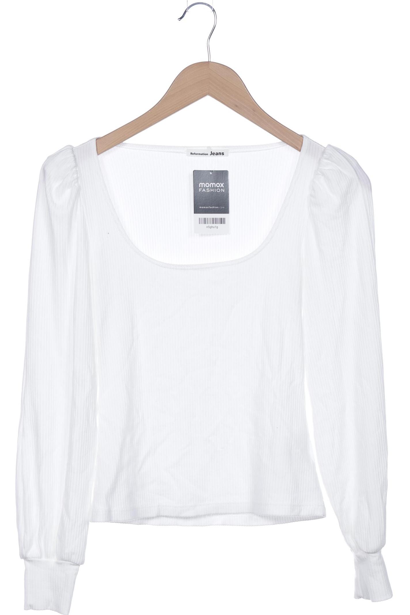 

Reformation Damen Langarmshirt, cremeweiß, Gr. 36