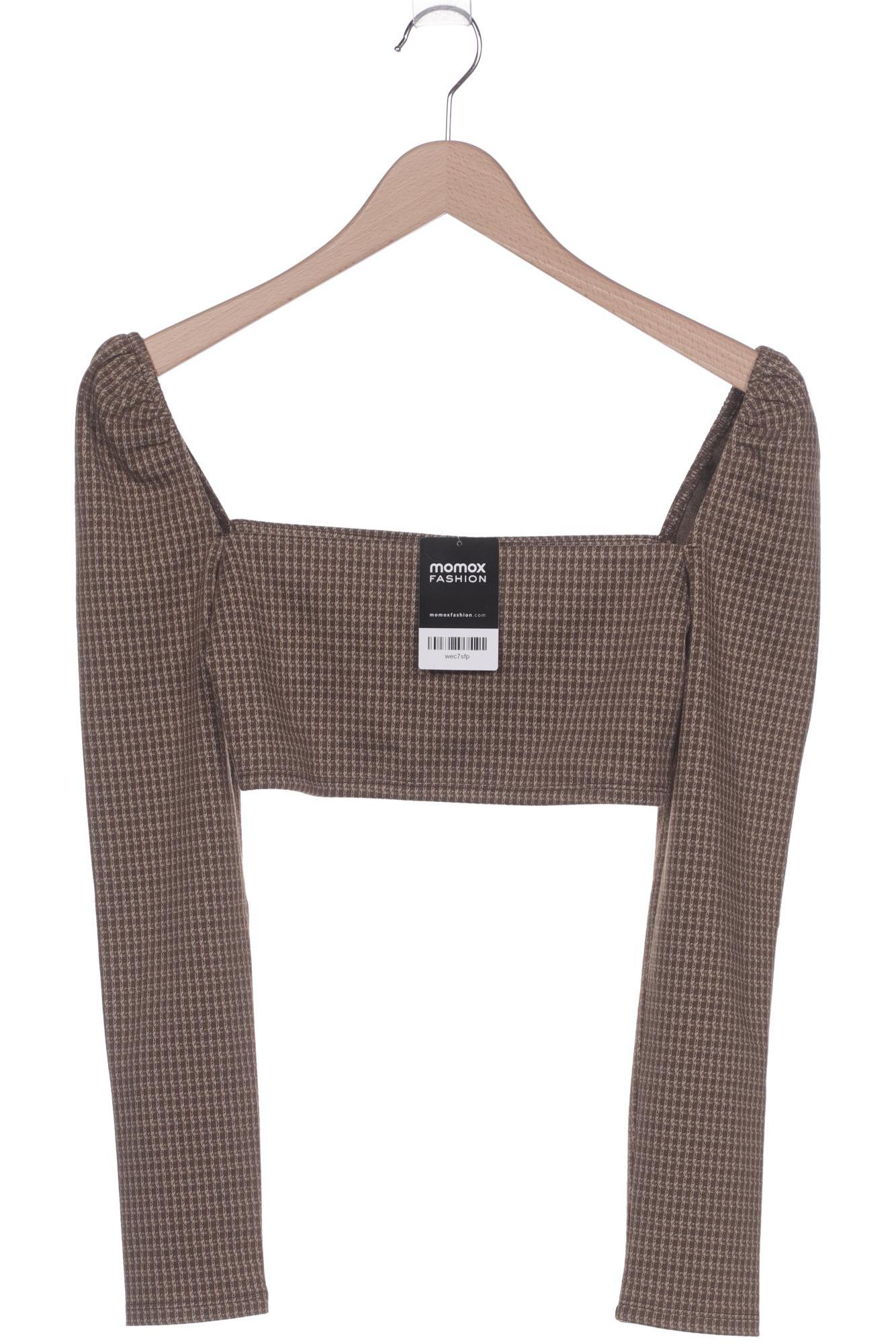 

Reformation Damen Langarmshirt, braun, Gr. 34