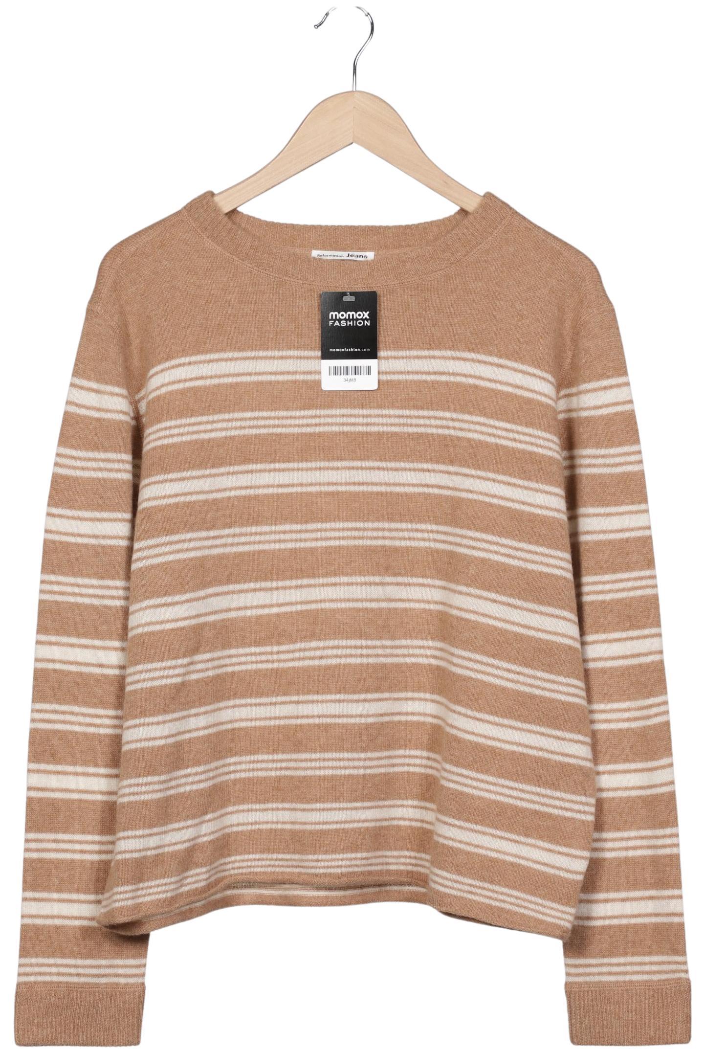 

Reformation Damen Pullover, beige, Gr. 44