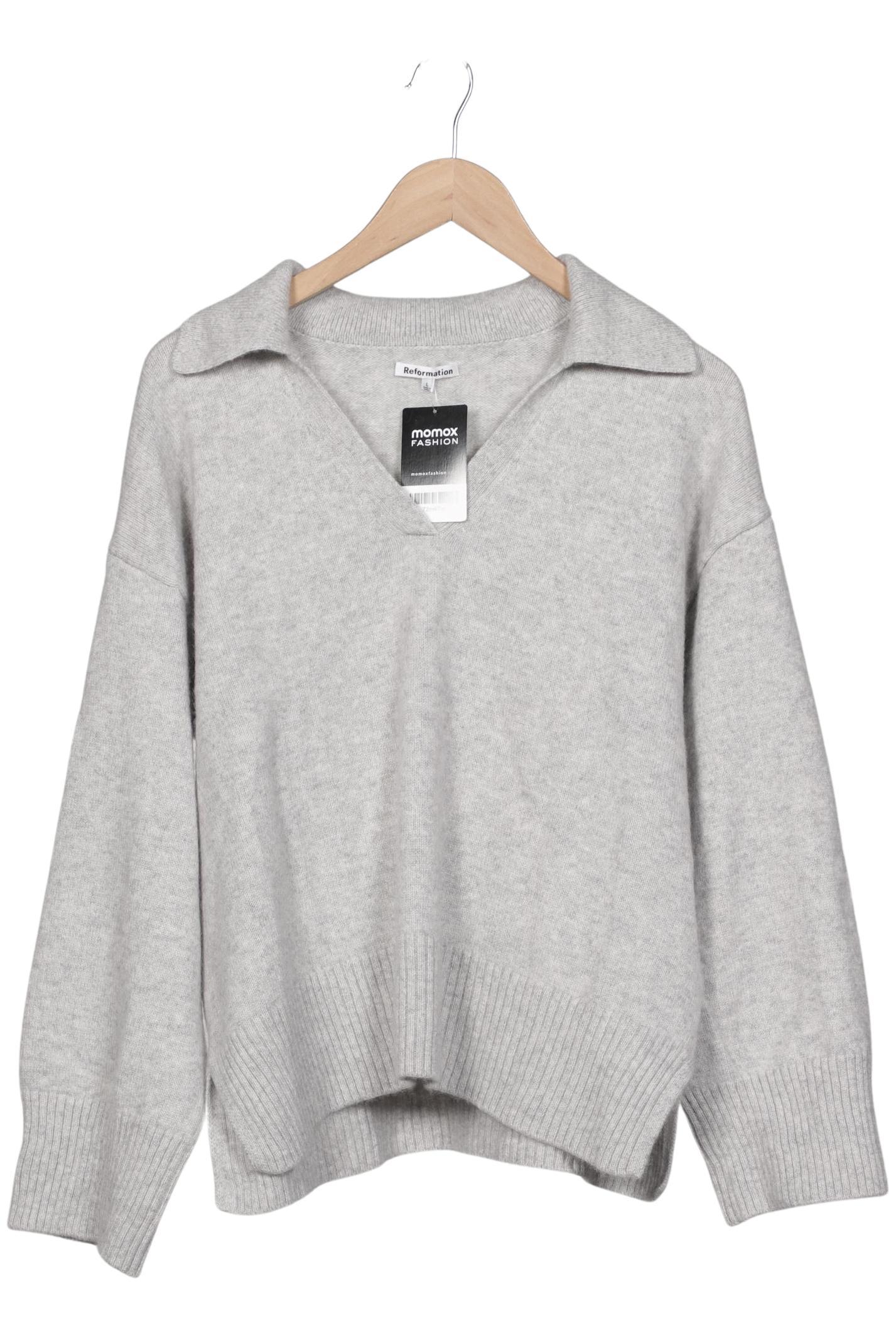 

Reformation Damen Pullover, grau, Gr. 42