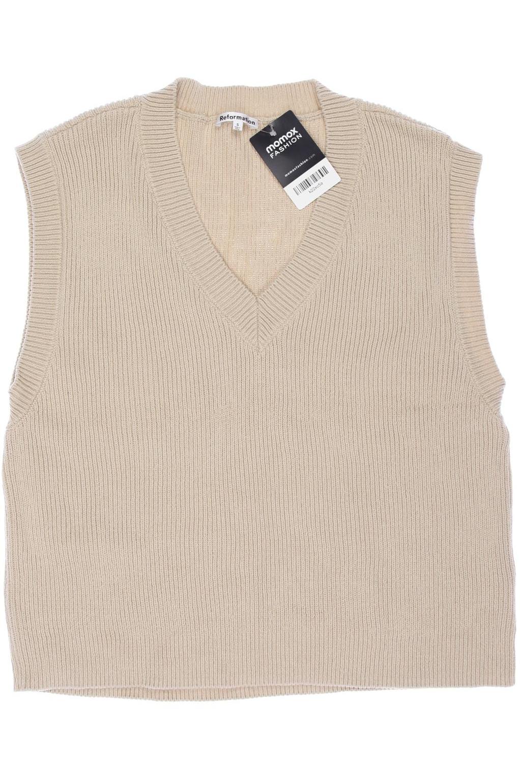 

Reformation Damen Pullover, beige, Gr. 36