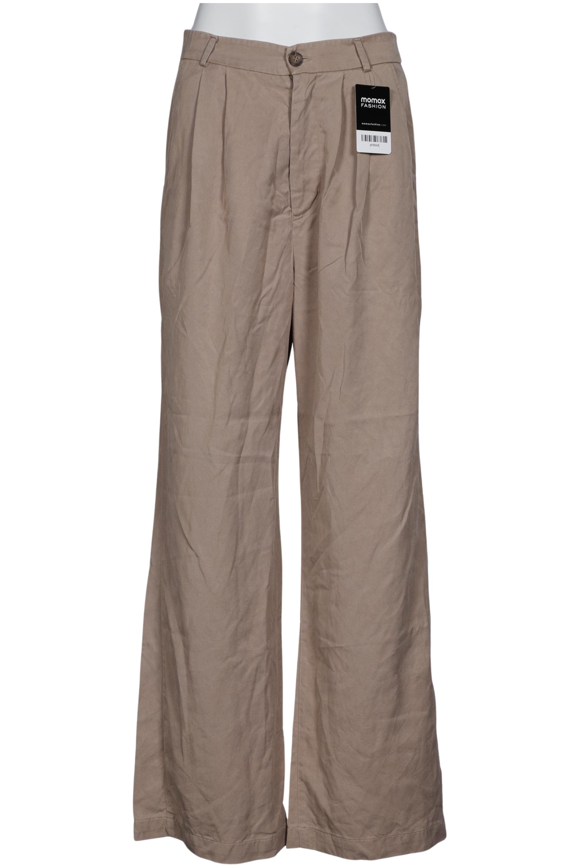 

Reformation Damen Stoffhose, beige, Gr. 6