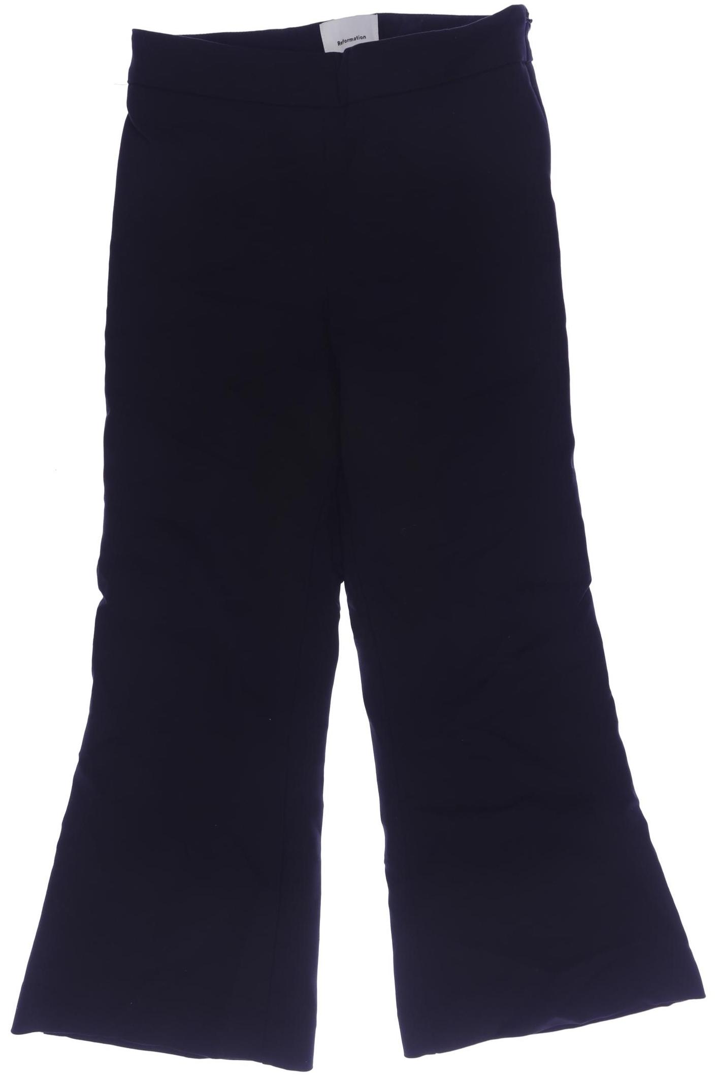 

Reformation Damen Stoffhose, schwarz, Gr. 0