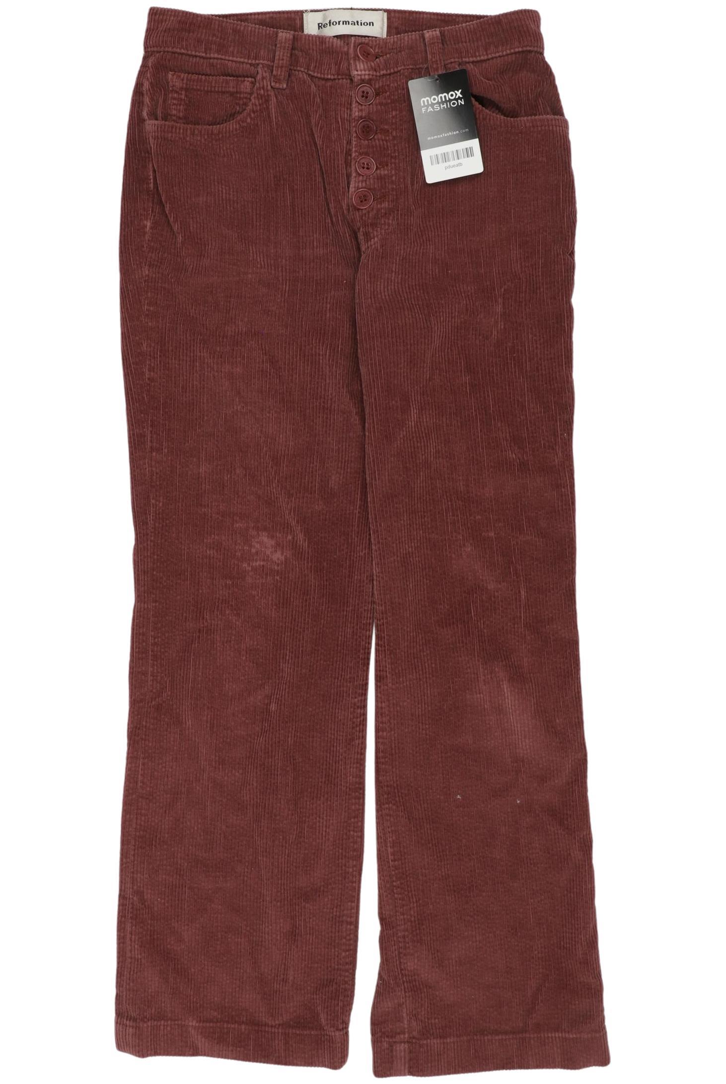 

Reformation Damen Stoffhose, pink, Gr. 26