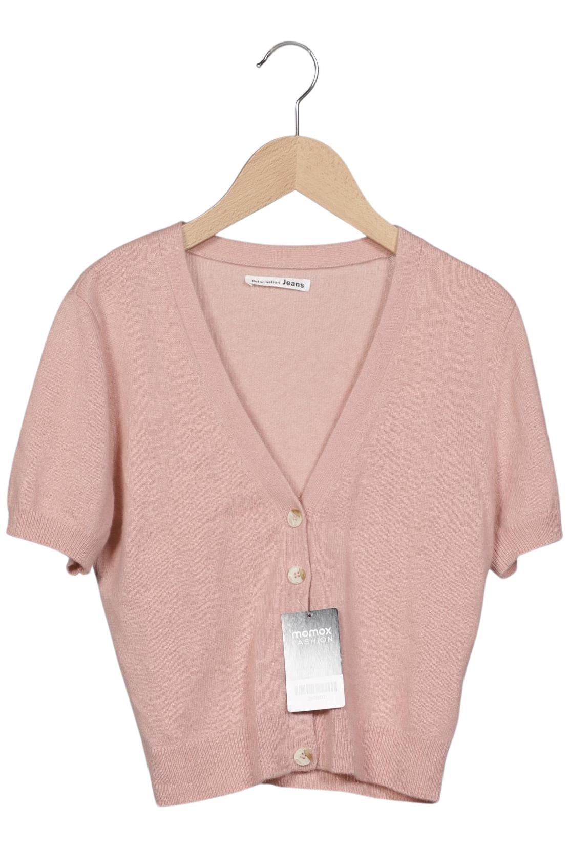 

Reformation Damen Strickjacke, pink, Gr. 36