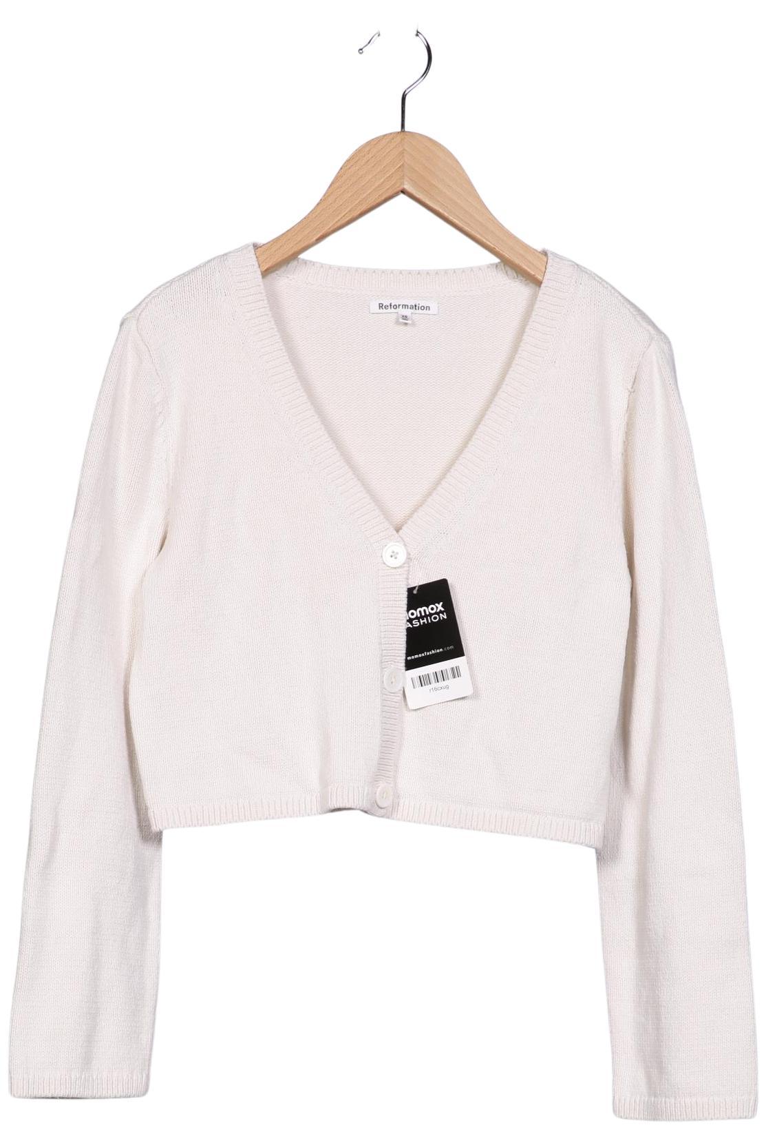 

Reformation Damen Strickjacke, cremeweiß, Gr. 34