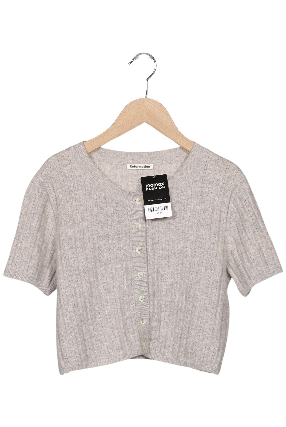 

Reformation Damen Strickjacke, grau, Gr. 38