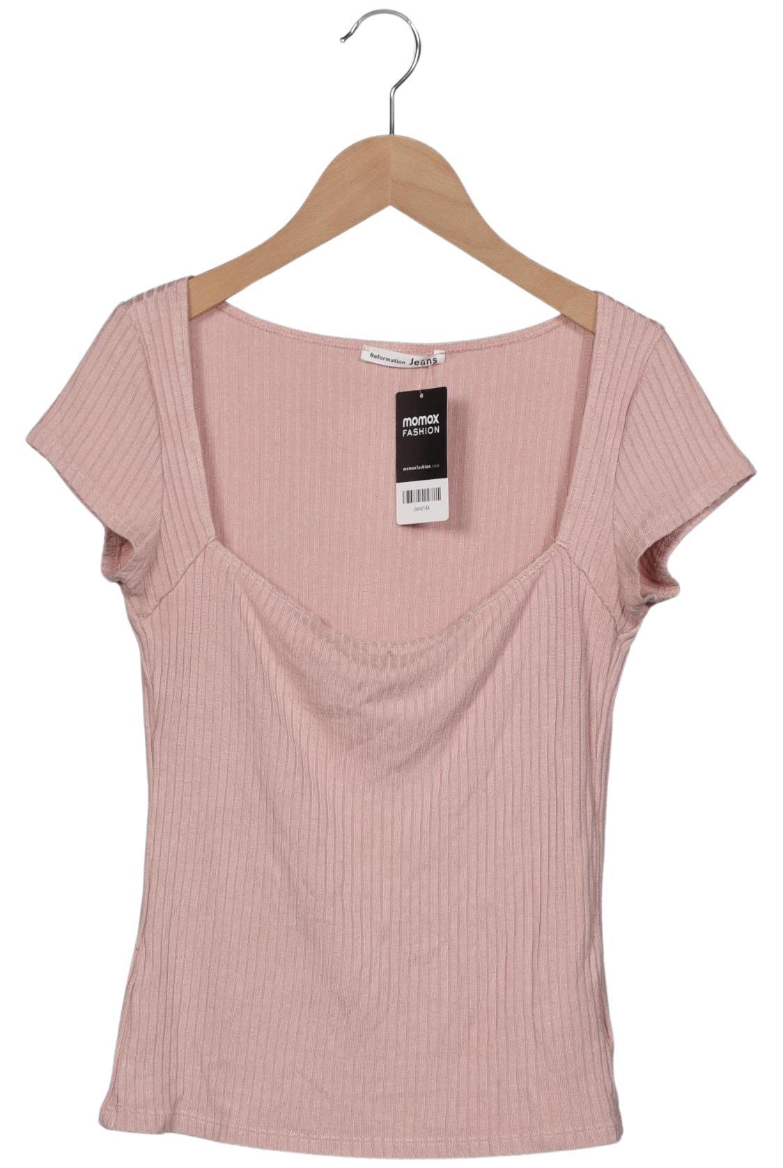 

Reformation Damen T-Shirt, pink, Gr. 38
